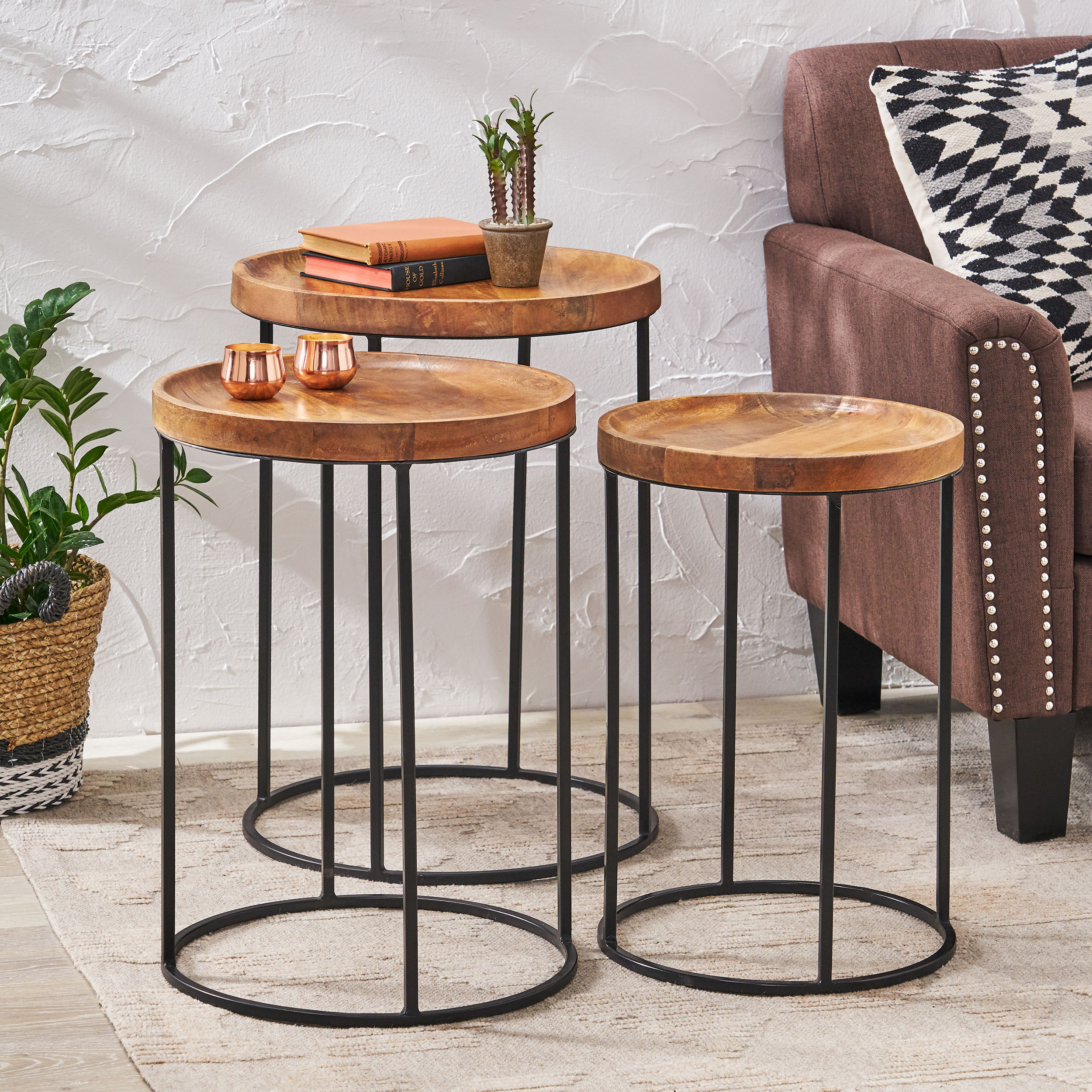 Christopher Knight Home 314785 Accent-Table-Sets - View #2