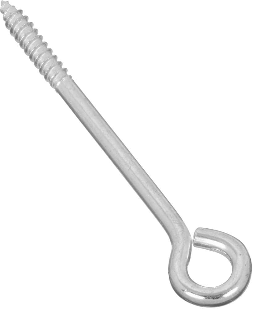 Hillman 0.106-in Zinc Steel Screw Hook (10-Pack) in the Hooks