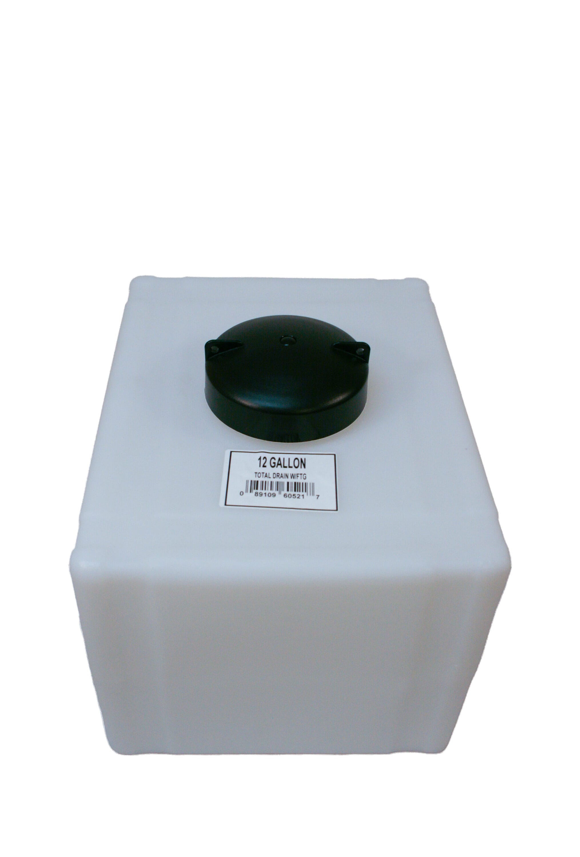 Norwesco 60521-DS 12-Gallons Plastic White Water Storage Tank
