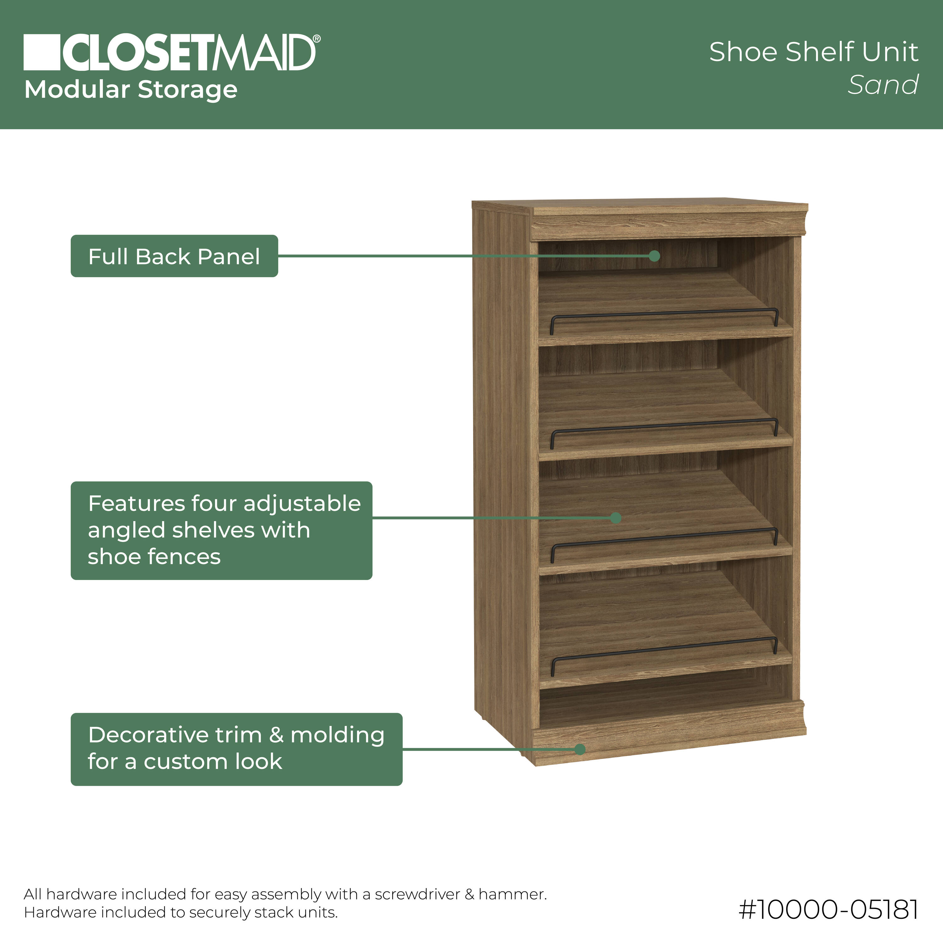ClosetMaid 10000-05806 Wood-Closet-Kits - View #9