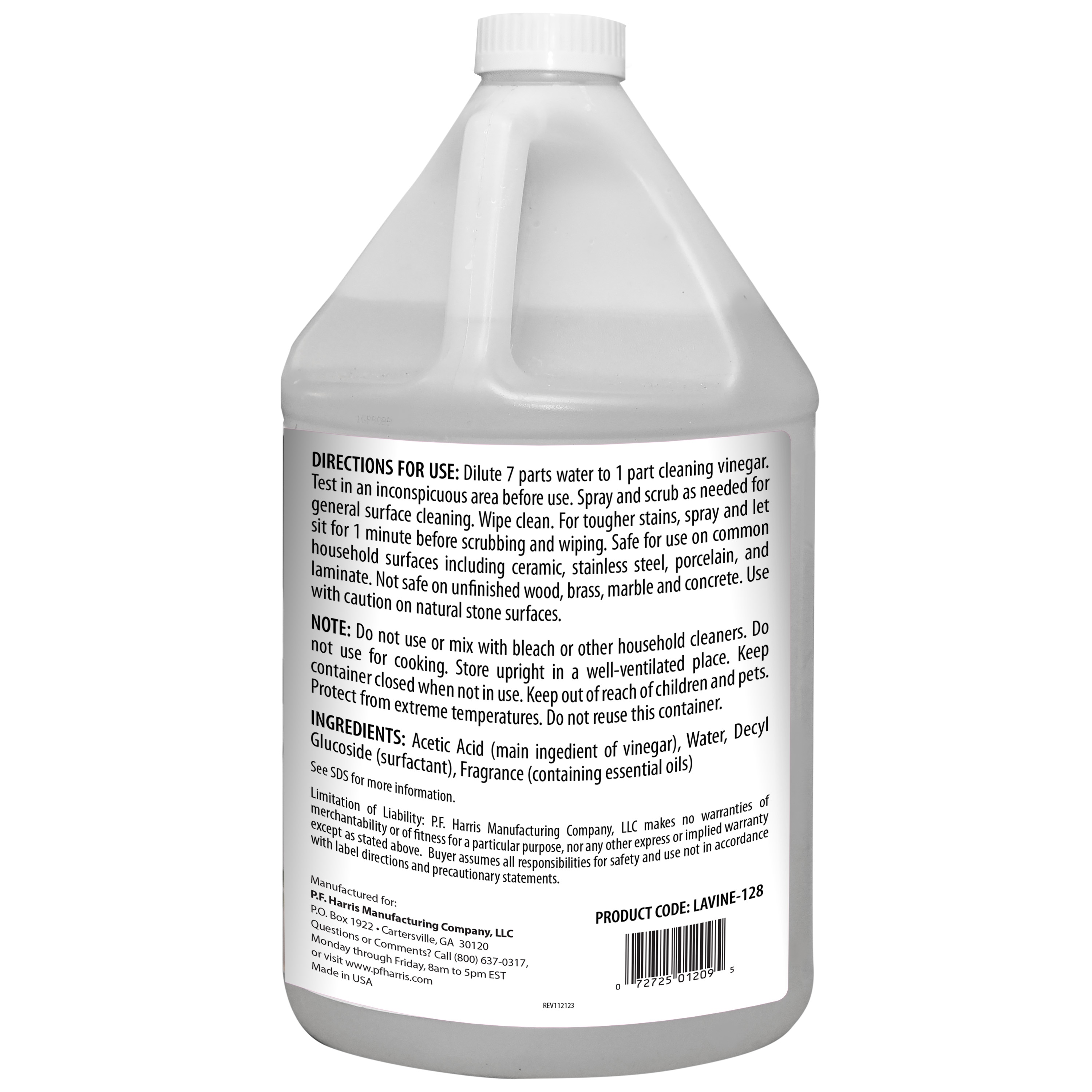 Harris 1-Gallon Lavender Liquid All-Purpose Cleaner 100547683 at Lowes.com