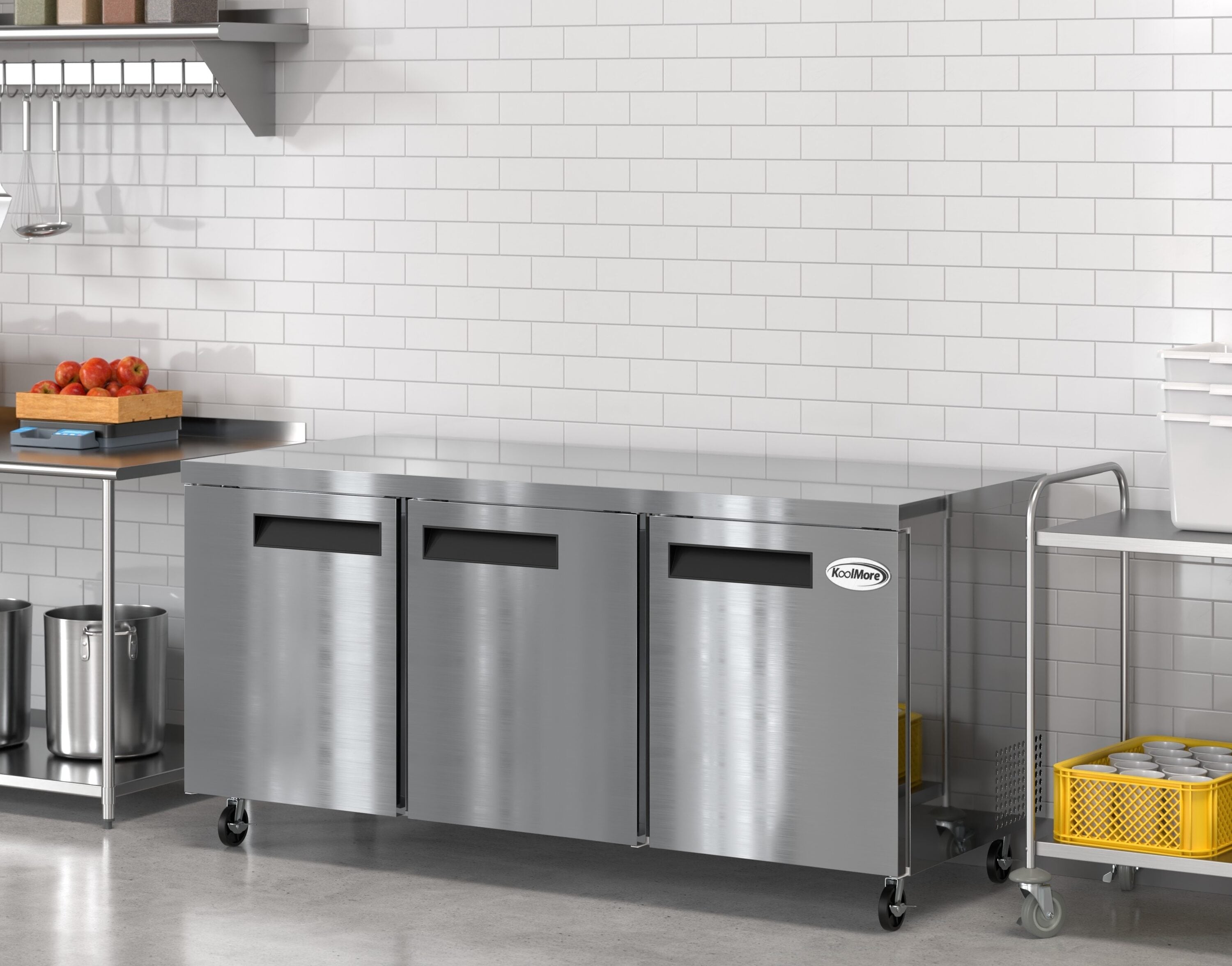 KoolMore KM-UCR-3DSS Commercial-Refrigerators - View #3