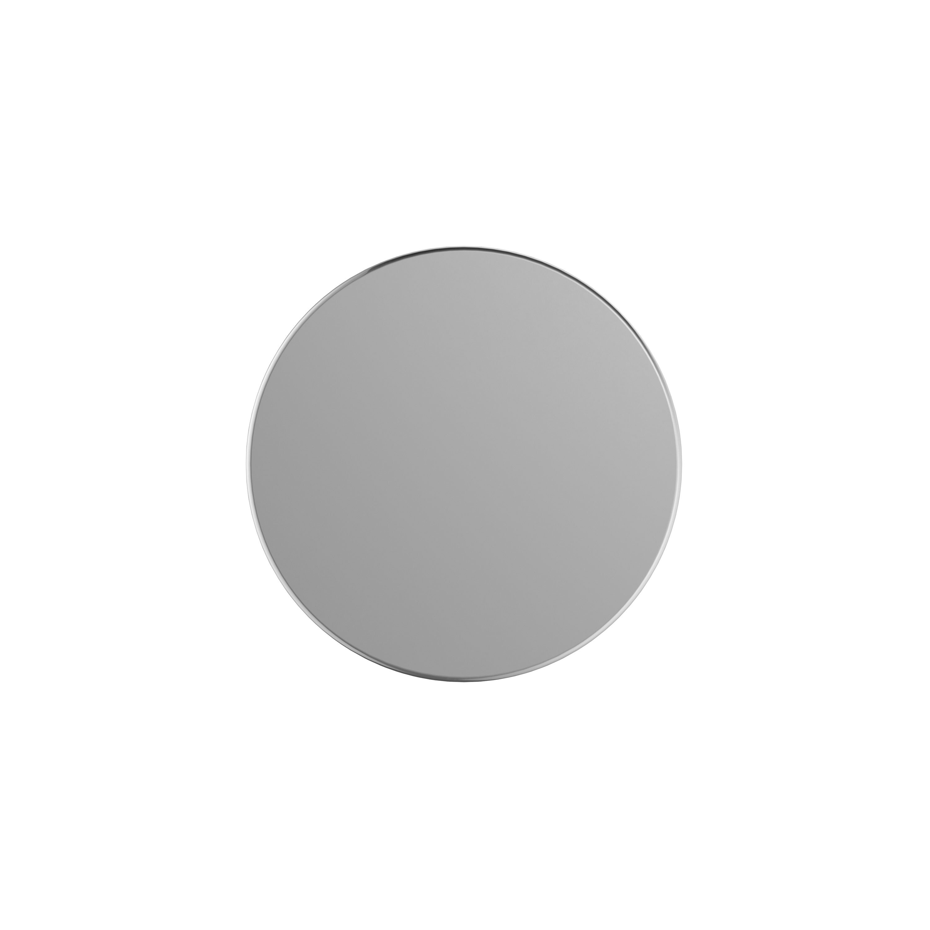 Polished Chrome Round Cabinet Knob, 1-1/4 inch Diameter