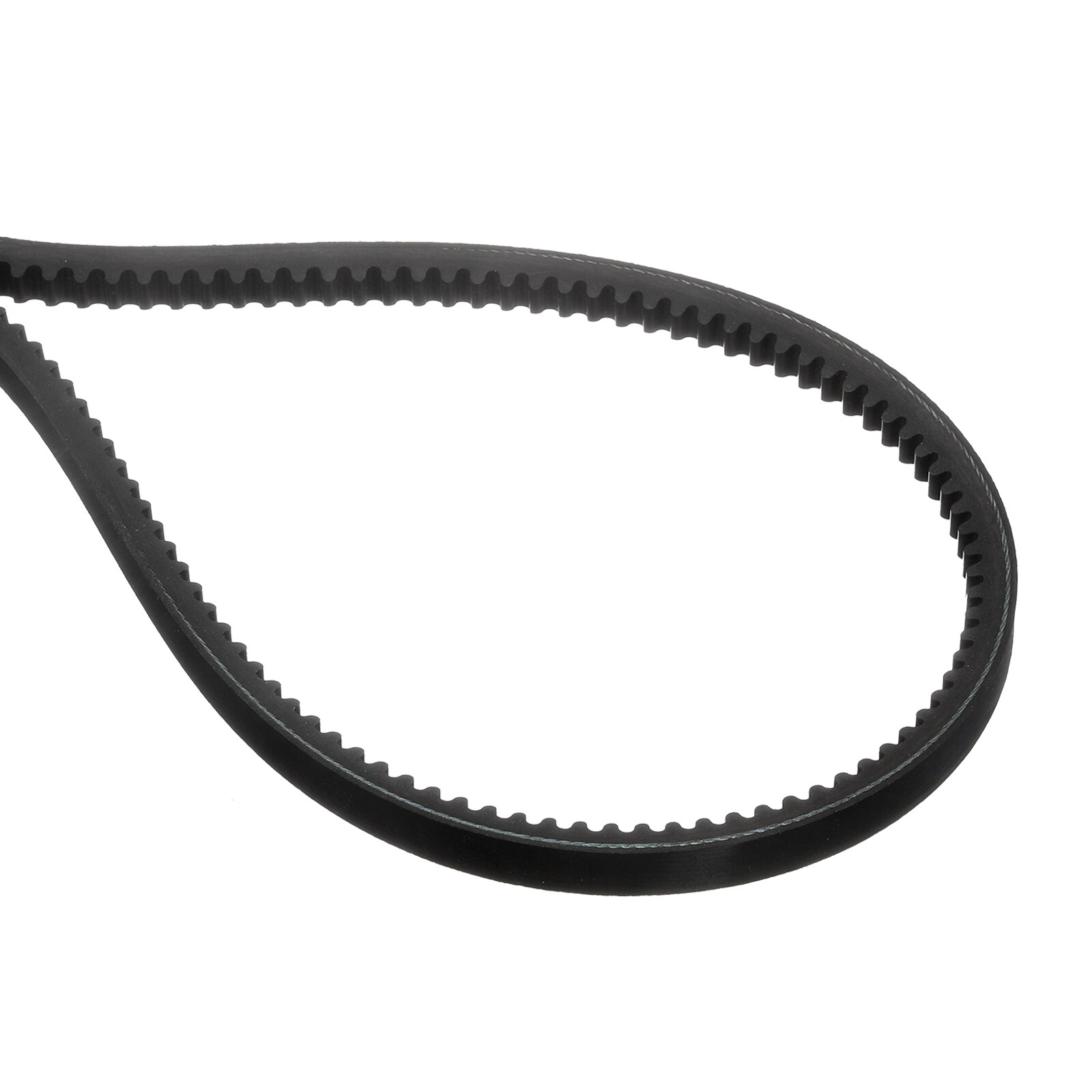 Unique Bargains AX55 EPDM V-Belt Raw Edge Cogged Industrial Rubber V Belt 1/2inch Width x 55inch Inside Circumference