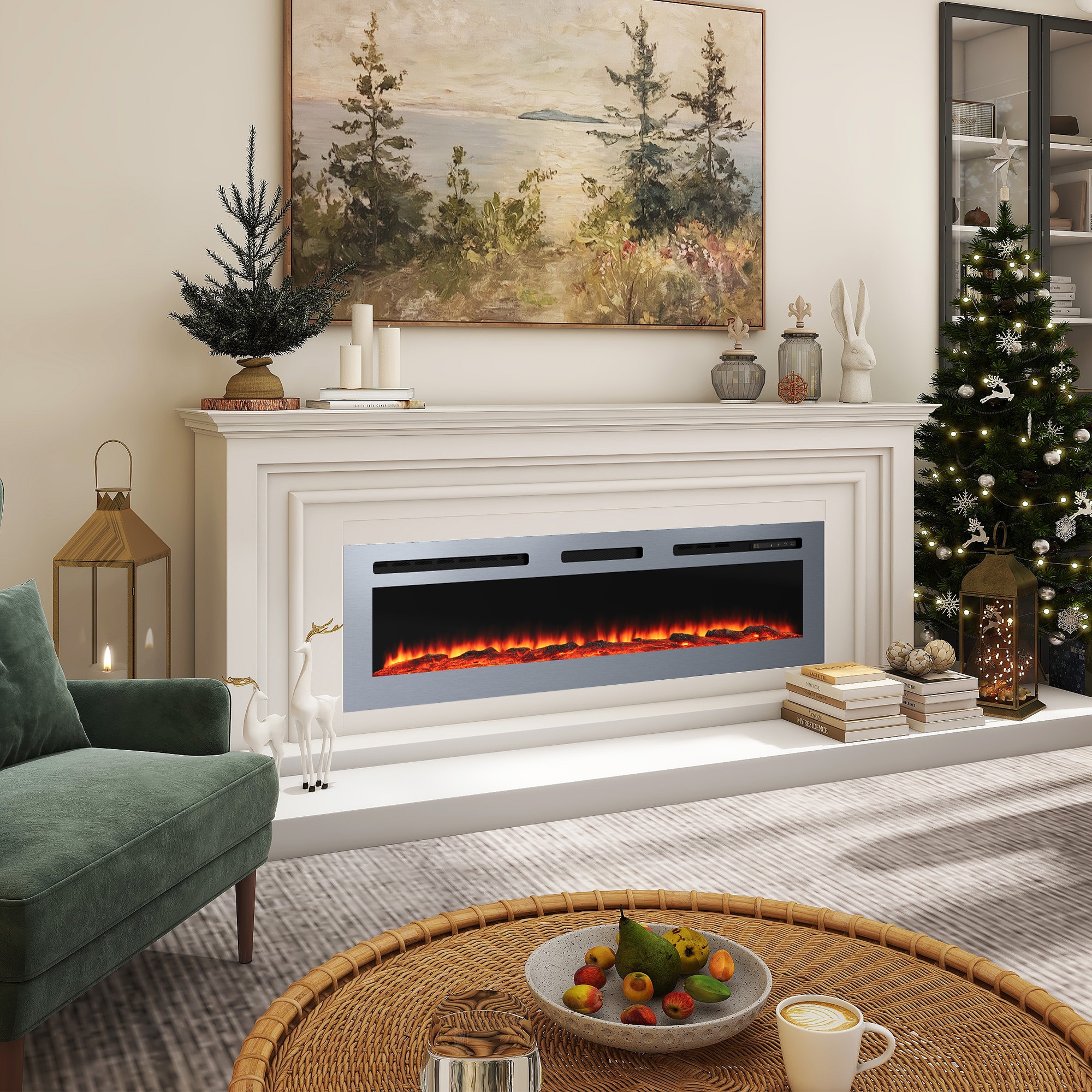 Mondawe MO-CB74715 Electric-Fireplaces - View #3