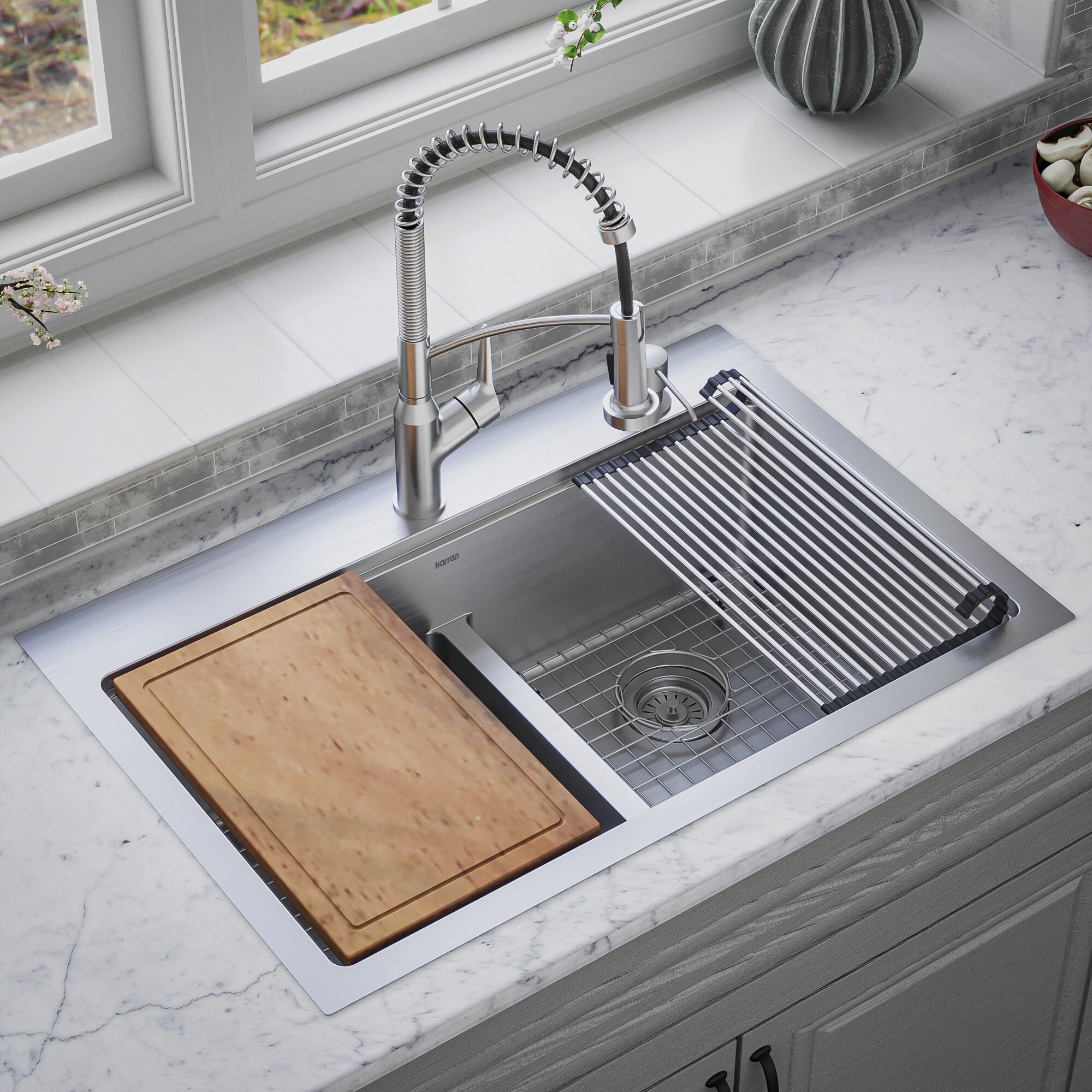 Karran WST-28-PK1 Kitchen-Sinks - View #11