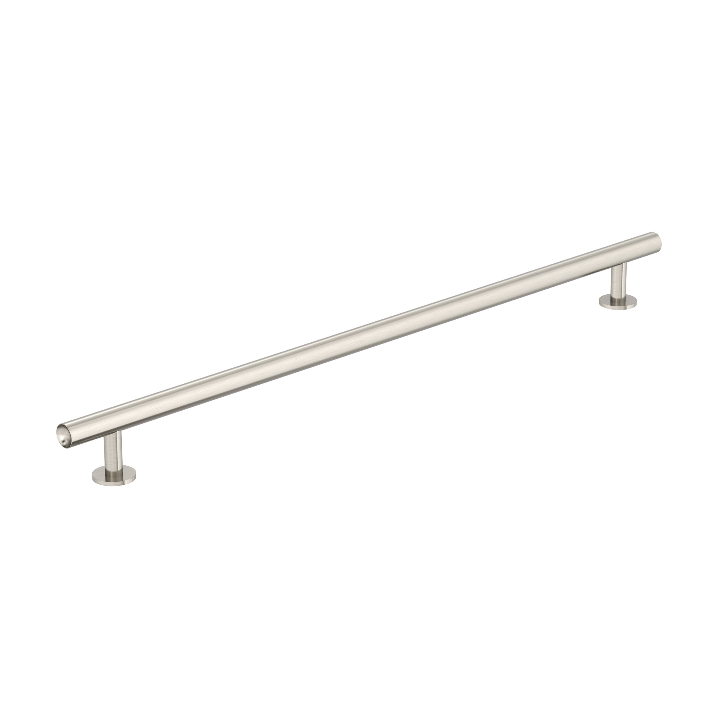 Amerock BP37391G10 Radius 12-5/8-in , 320mm Center to Center Satin Nickel Cylindrical Bar