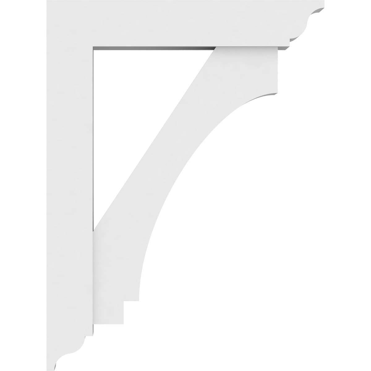 Ekena Millwork BKTP03X18X24IMP01 Exterior-Brackets-Braces - View #3