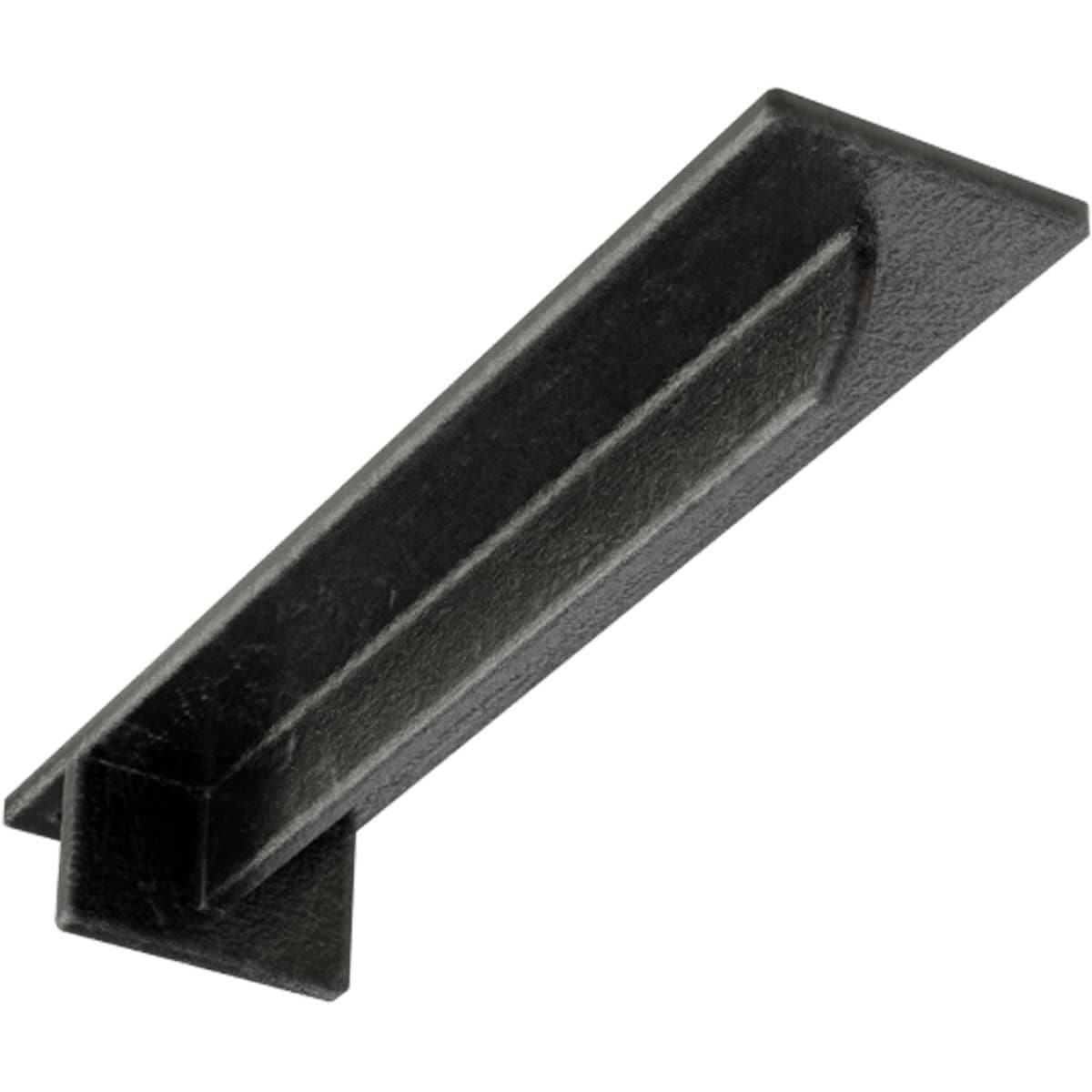 Ekena Millwork BKTM03X14X02HEASV Heaton Hidden 14-in x 3-in x 2-in Gray Steel Countertop support bracket