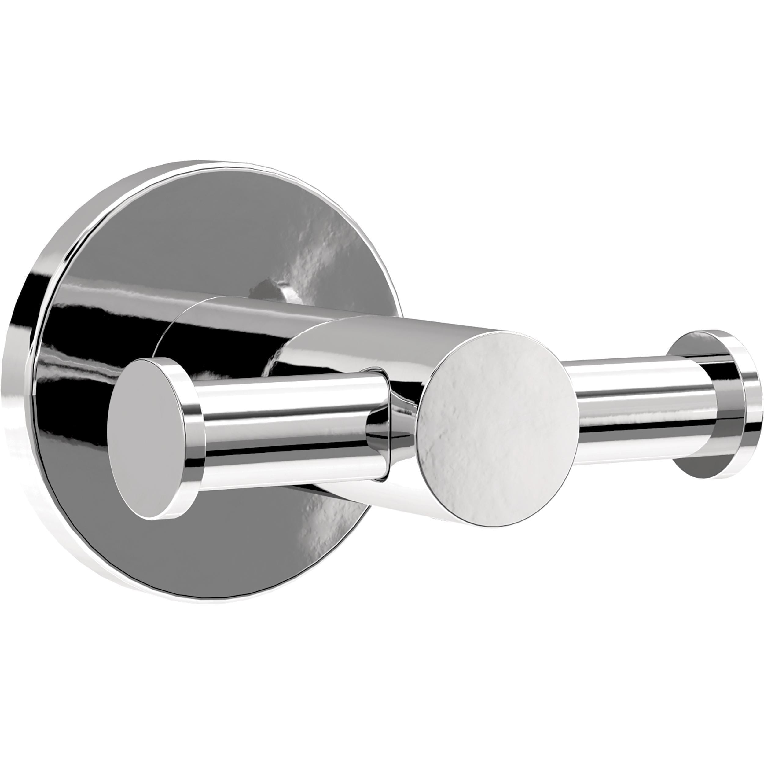 Polished Chrome Double Wall Mounted Towel Hook