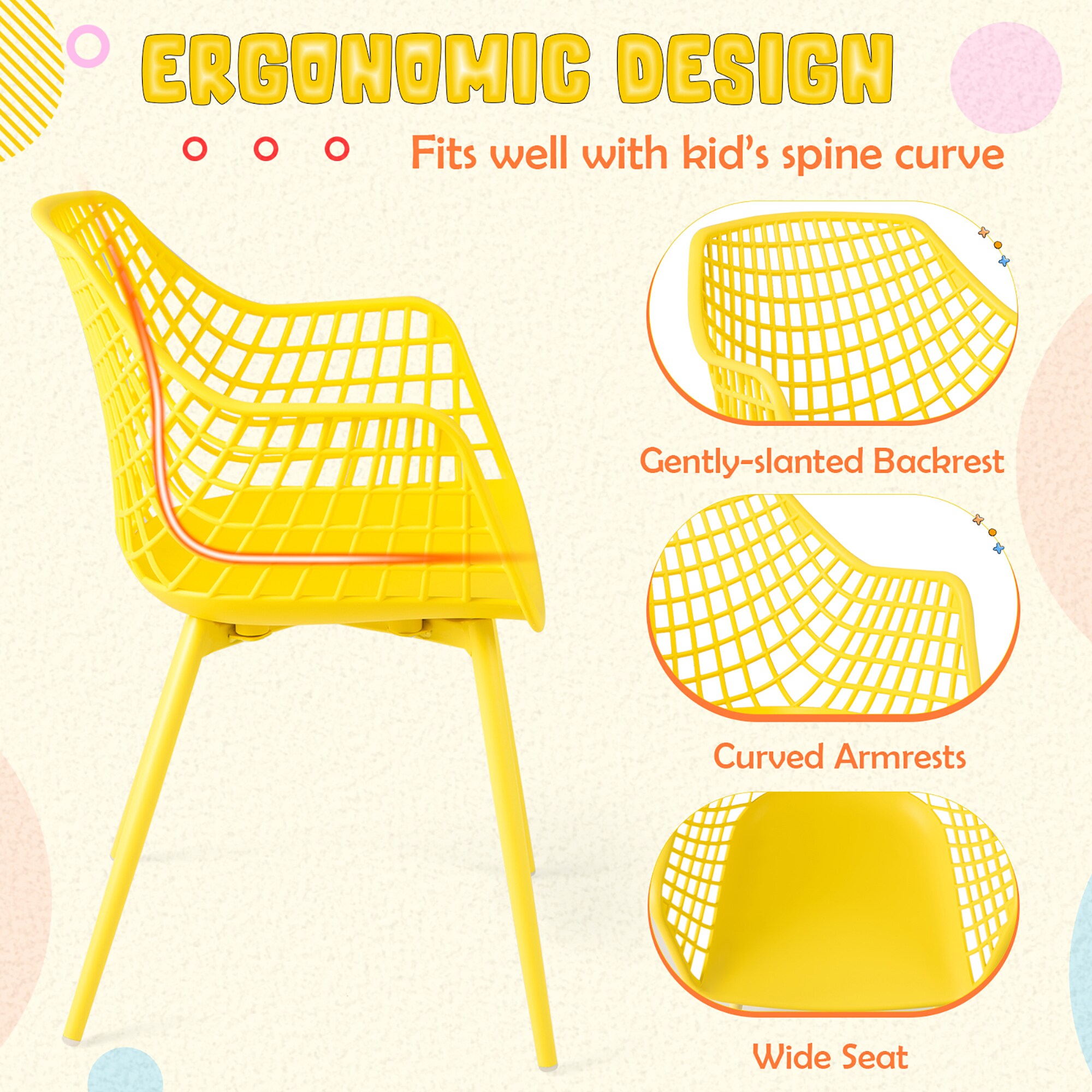 Goplus LWS00312 Kids-Chairs - View #7