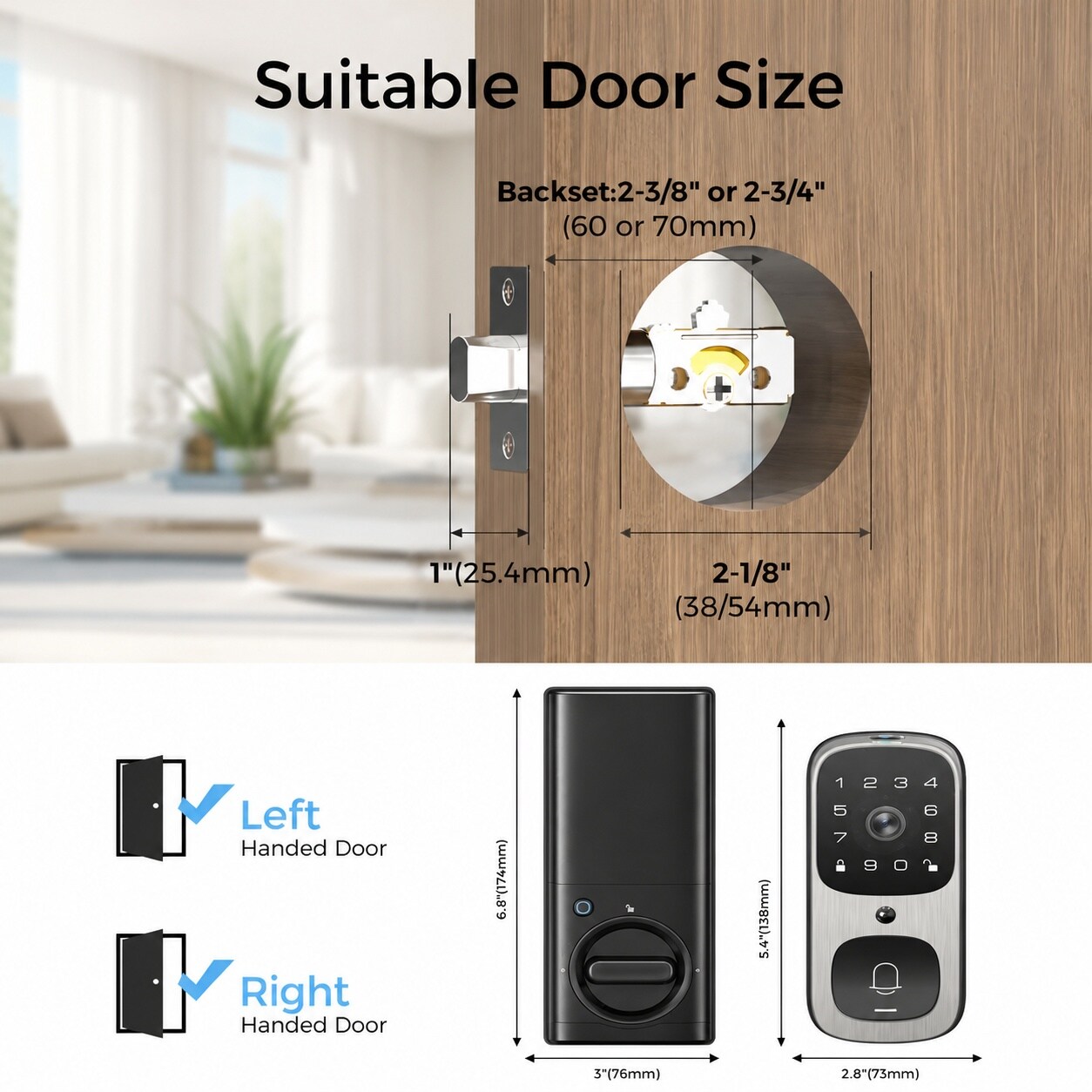Lukvuzo LLU0804L361 Door-Deadbolts - View #8