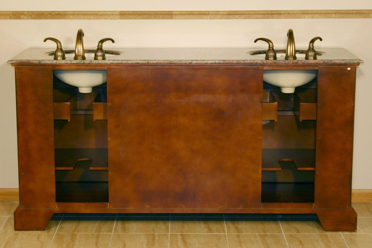 Silkroad Exclusive HYP-0716-BB-UIC-72 Bath-Vanity-Combo - View #4