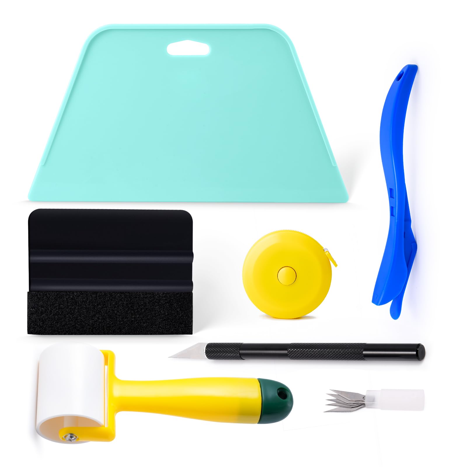 LAIFUCAM -  Professional Wallpaper Tools Kit with Smoothing Brush Seam Roller Paste Brush Squeege...
