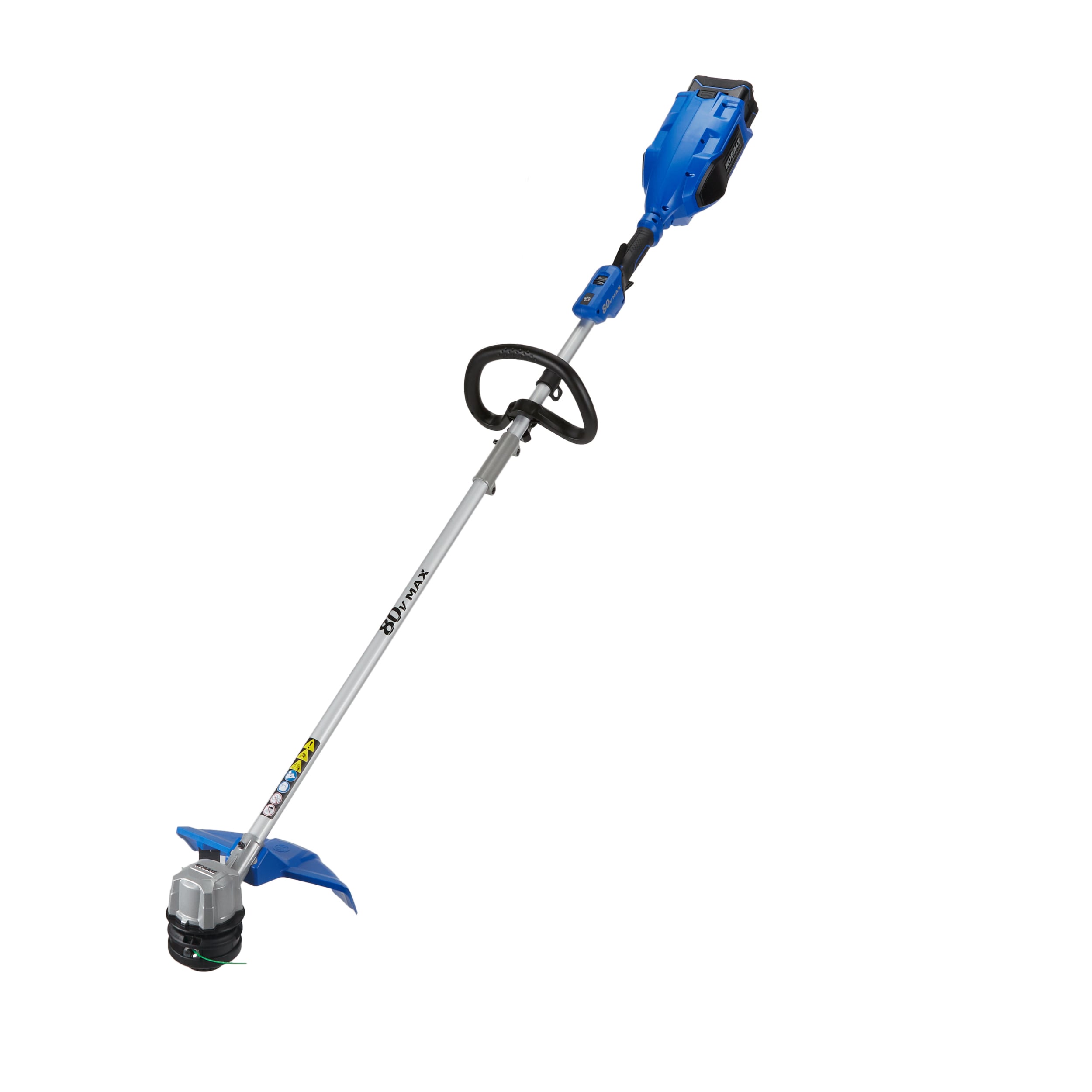 Kobalt 80 volt Max 16 in Straight Shaft Battery String Trimmer Battery and Charger Not Included in the String Trimmers department at Lowes