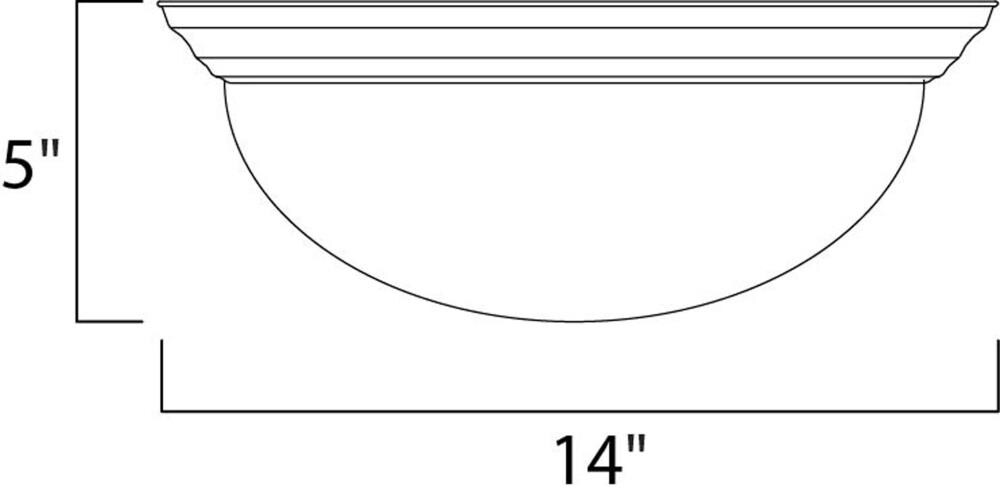 Maxim Lighting 5851MRSN flushmounts - View #2