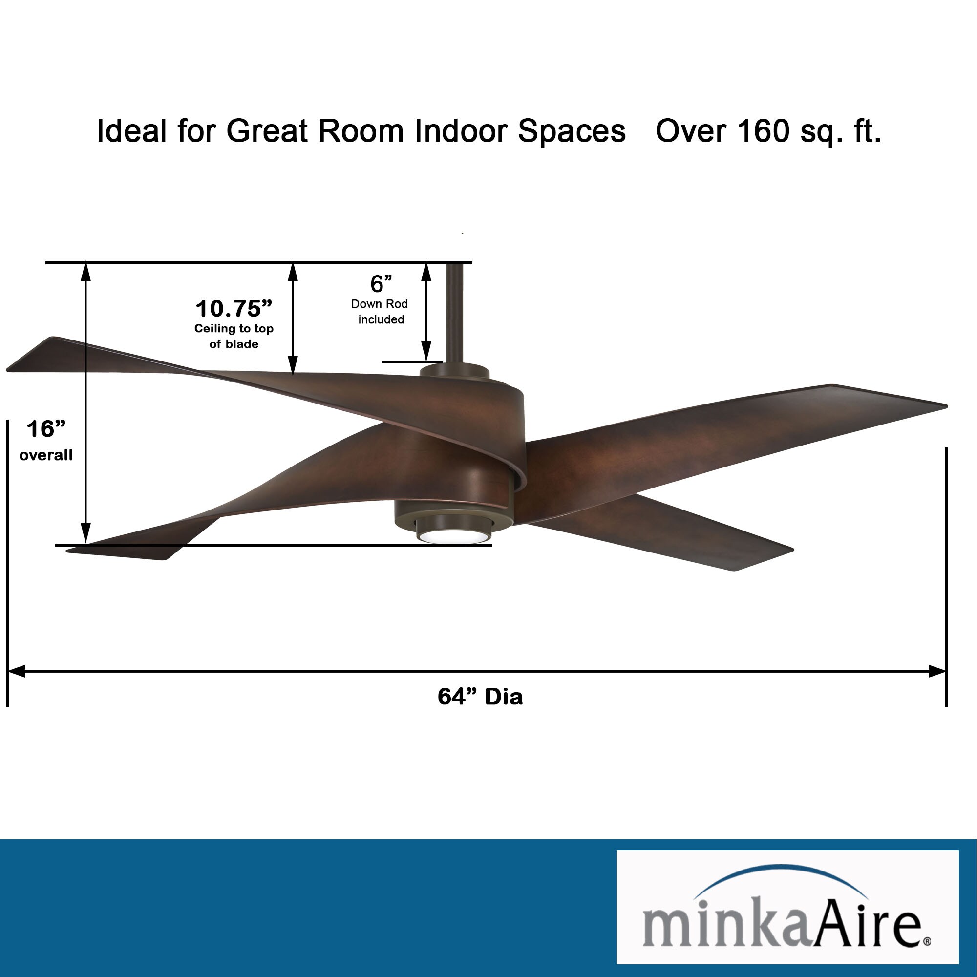 Minka Aire F903L-ORB Ceiling-Fans - View #6