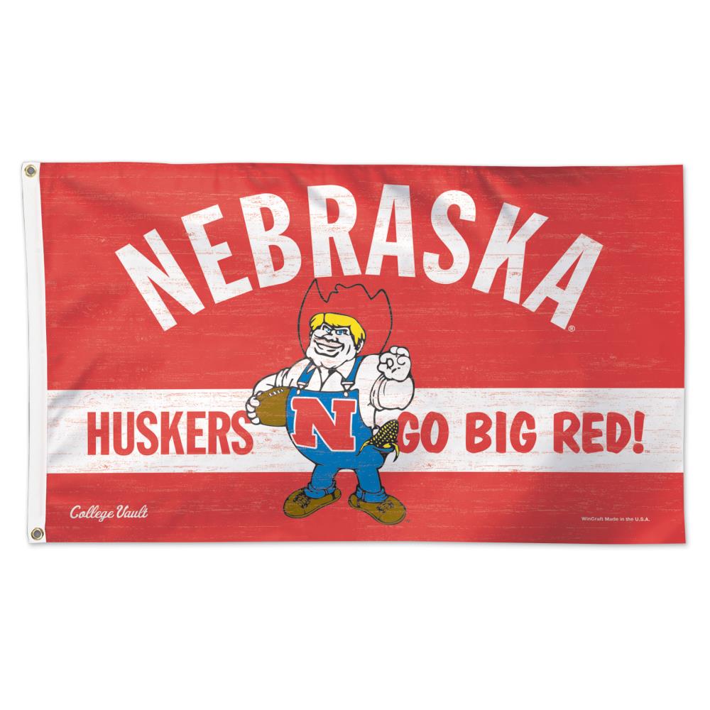 WinCraft Sports 09986115 5-ft W x 3-ft H Nebraska State Cornhuskers Flag