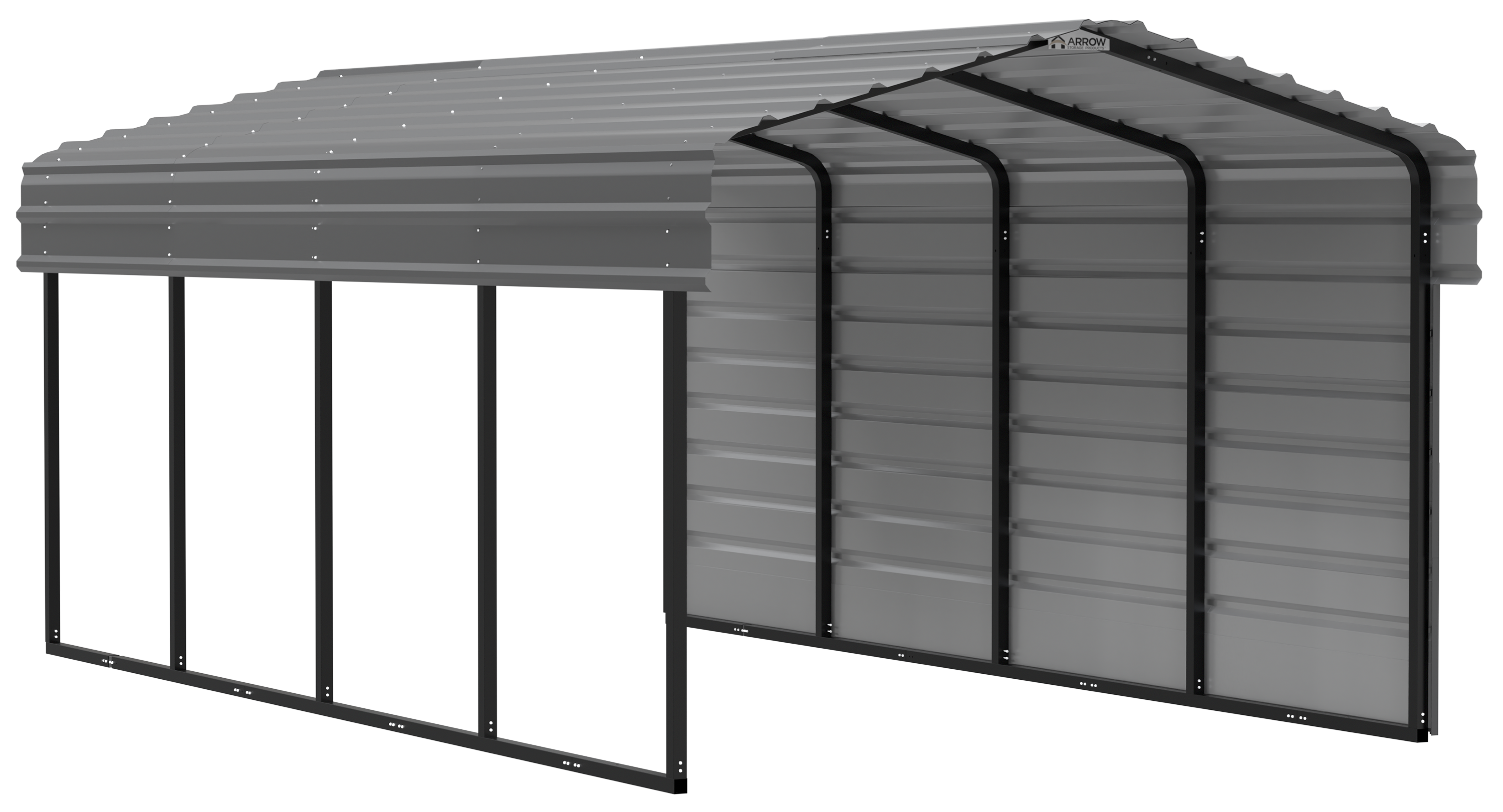 Arrow CPHC102007ECL1 Carport-Covers - View #13