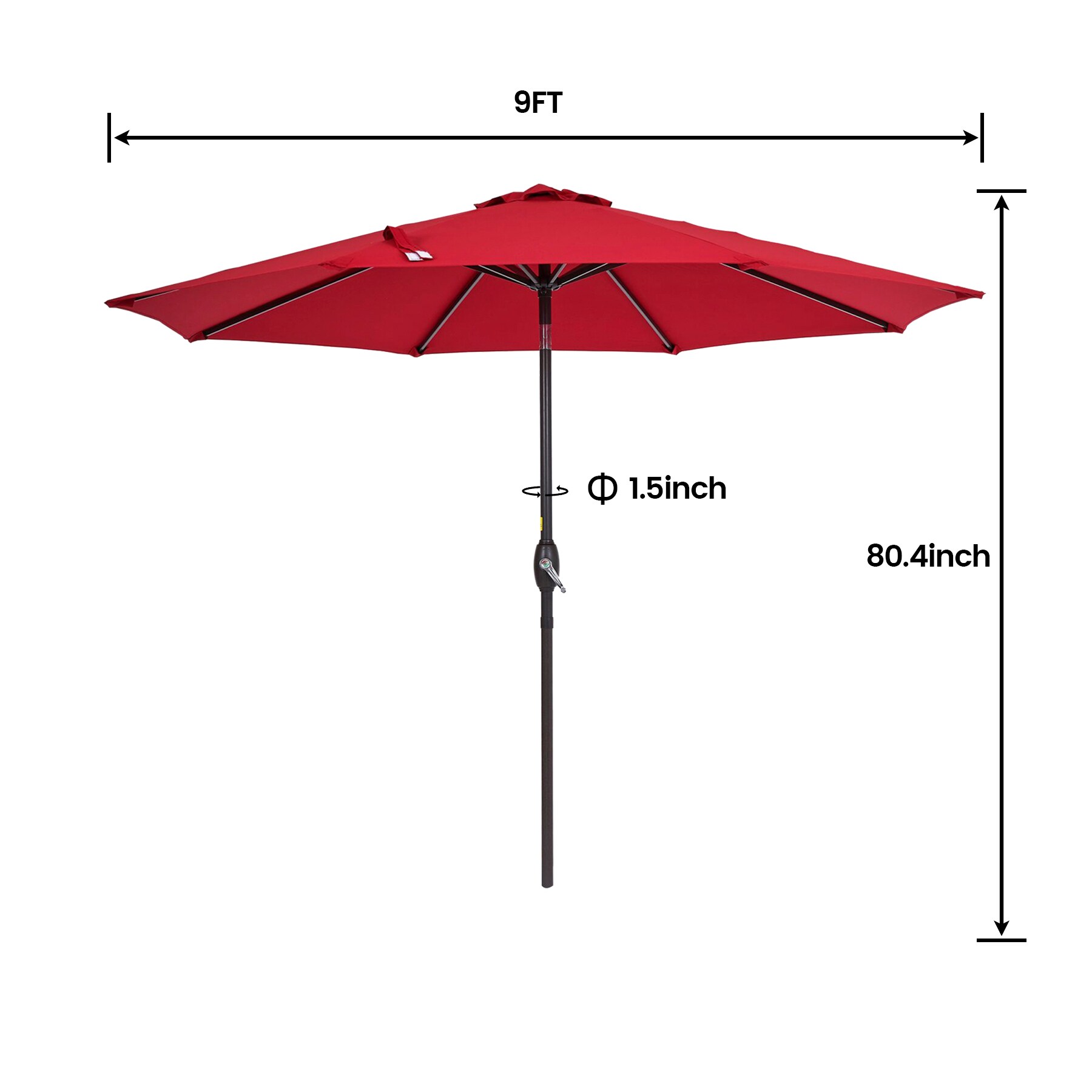 BANSA ROSE LLDM0413 Umbrellas-2 - View #8