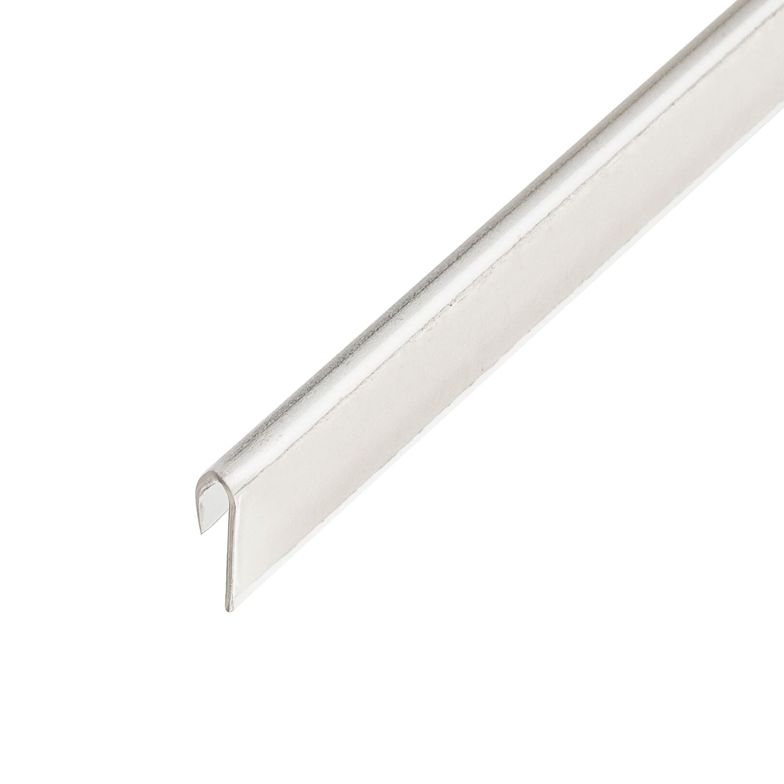Outwater 3P1.27.01141 J Channel Fits Material 1/8-in Thick Clear Polyester Cap Moulding with Clear Adhesive 36-in Length (Pack of 4)