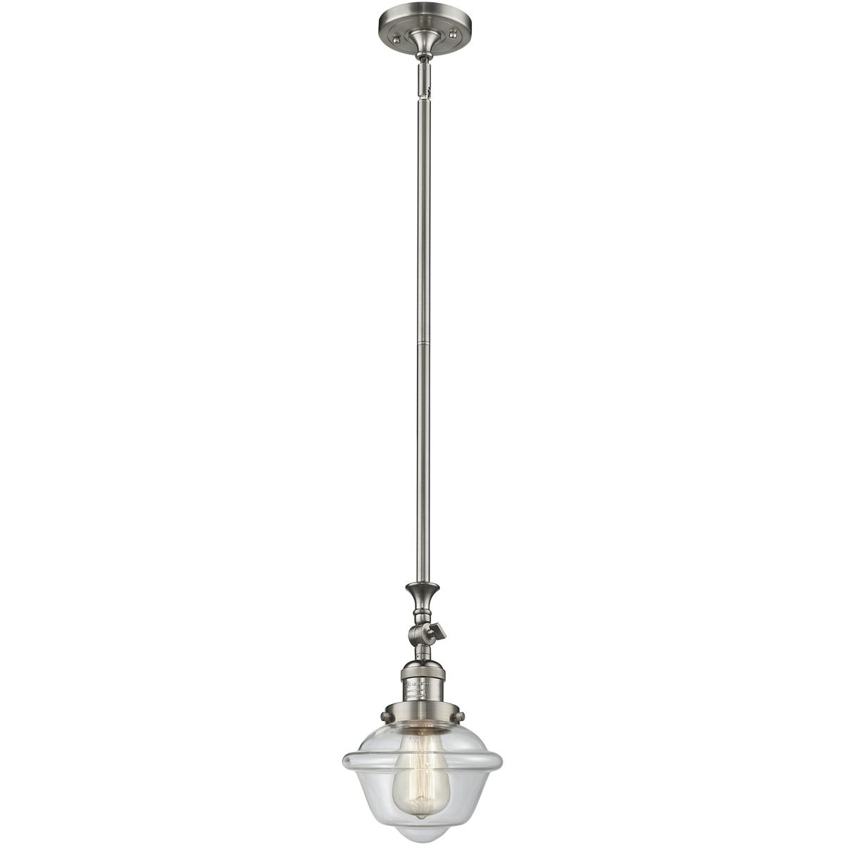 Innovations Lighting 1358213 206-SN-G532-LED Franklin Restoration Oxford Mini Pendant