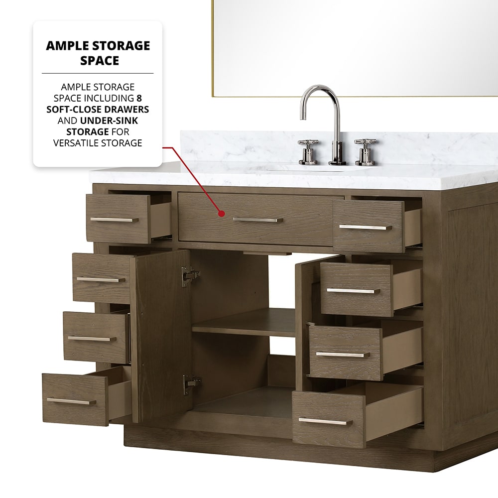 Lexora LVGI48SR101 Bath-Vanity-Combo - View #8