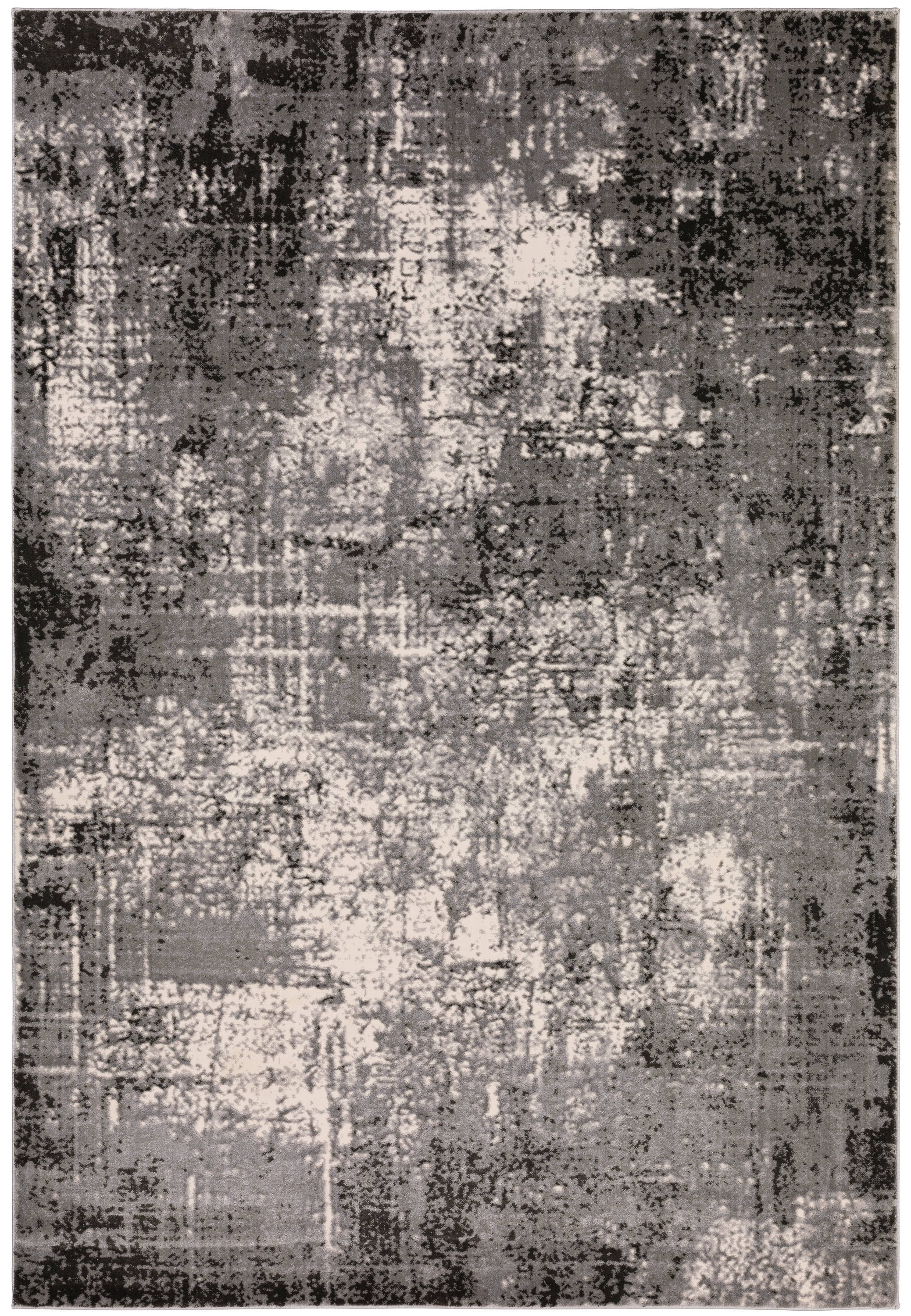 Addison Rugs ADA41GR5X7 Dayton 5 x 7 Gray Indoor Distressed/Overdyed Vintage Area Rug
