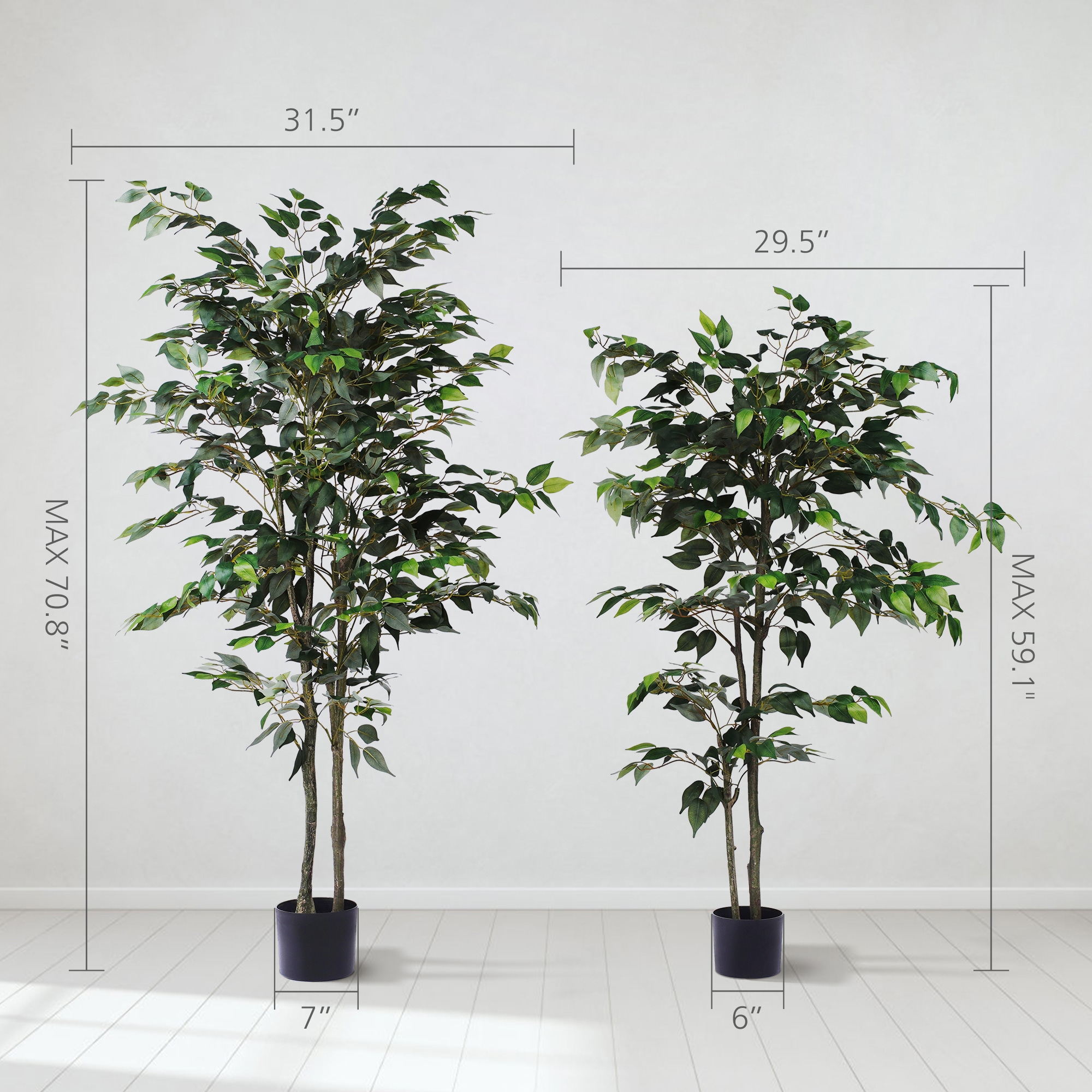 LTMATE LSRS007-G Artificial-Plants-Trees - View #2