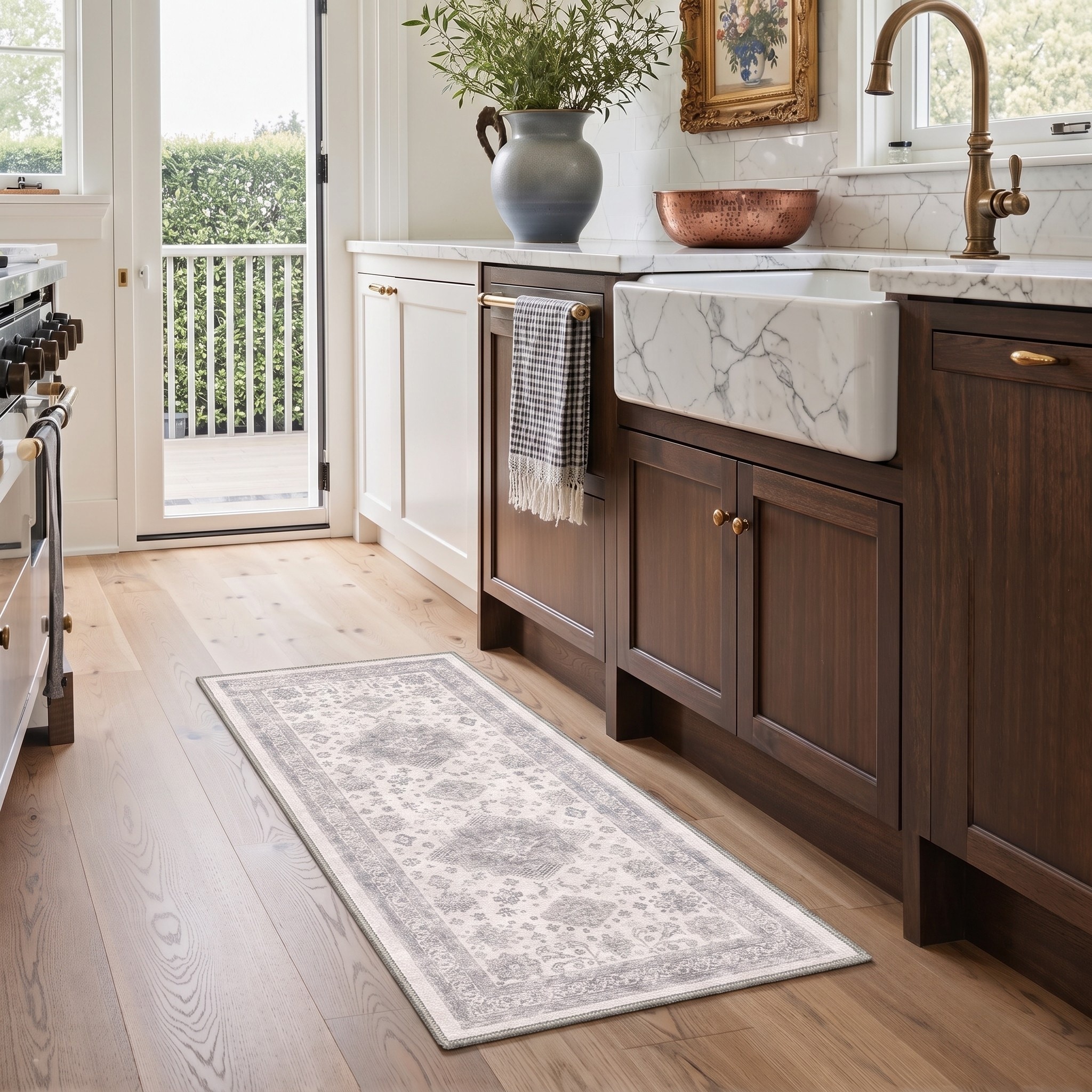 BAVNI ARP1546-LIGHTGRE-2X7 rugs - View #2