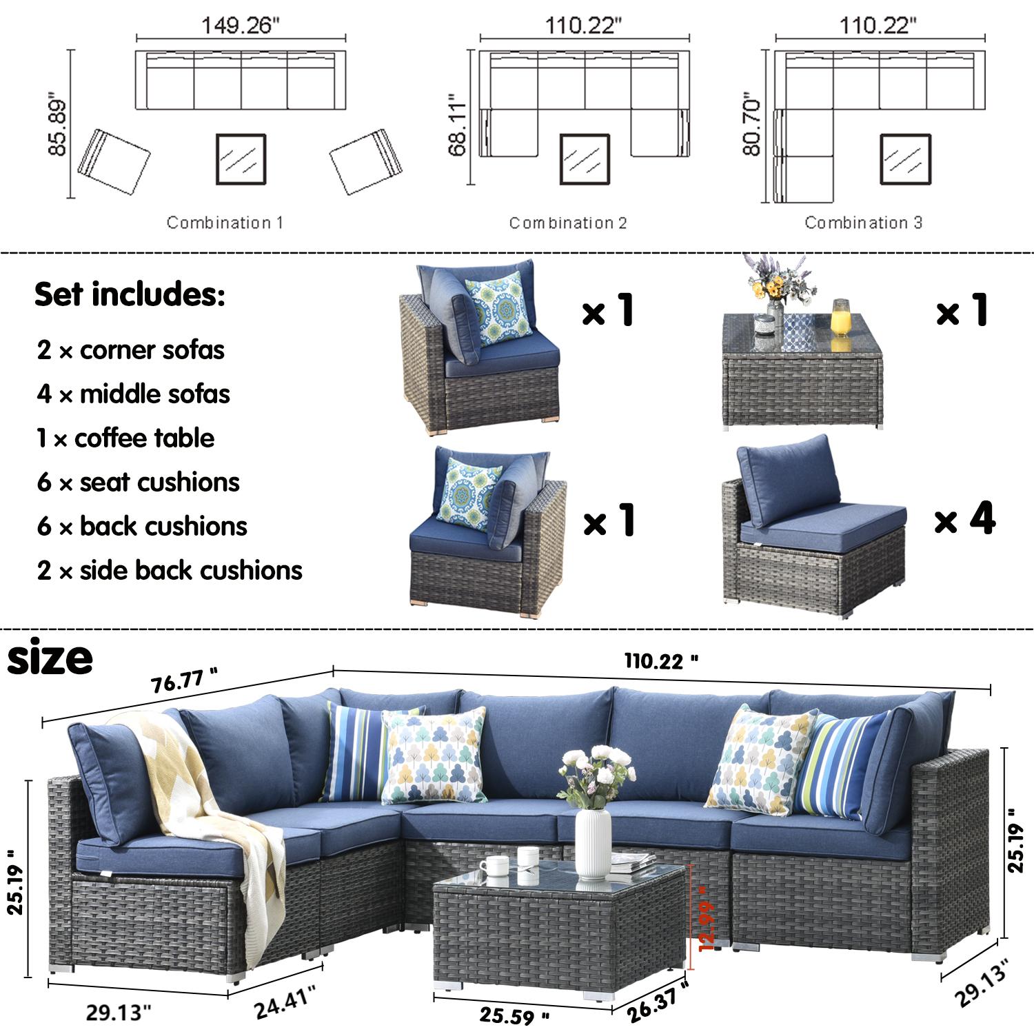 Ovios HP307 Patio-Sofas-Daybeds - View #8