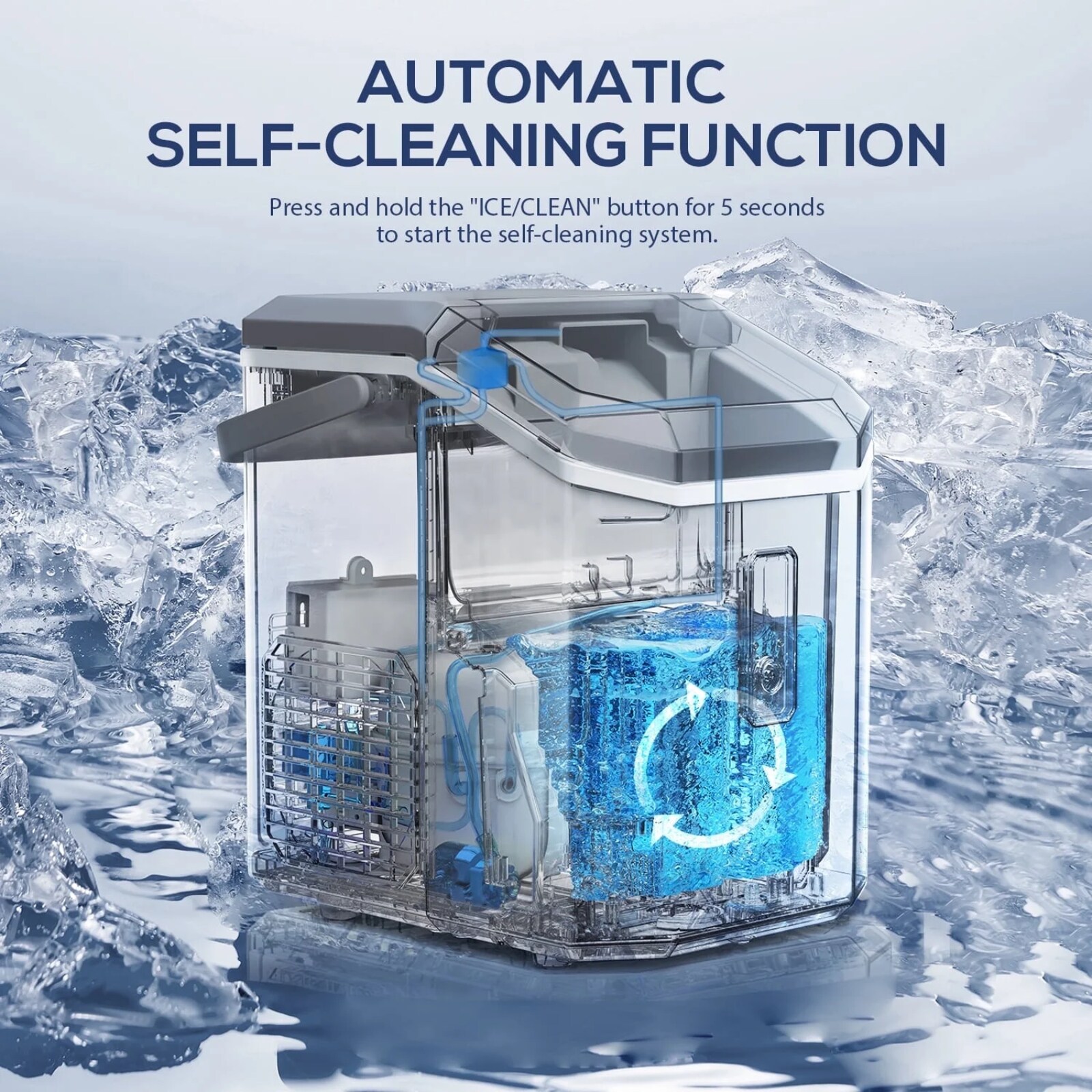 Antarctic Star Z5815NA-GREY Commercial-Ice-Makers - View #4