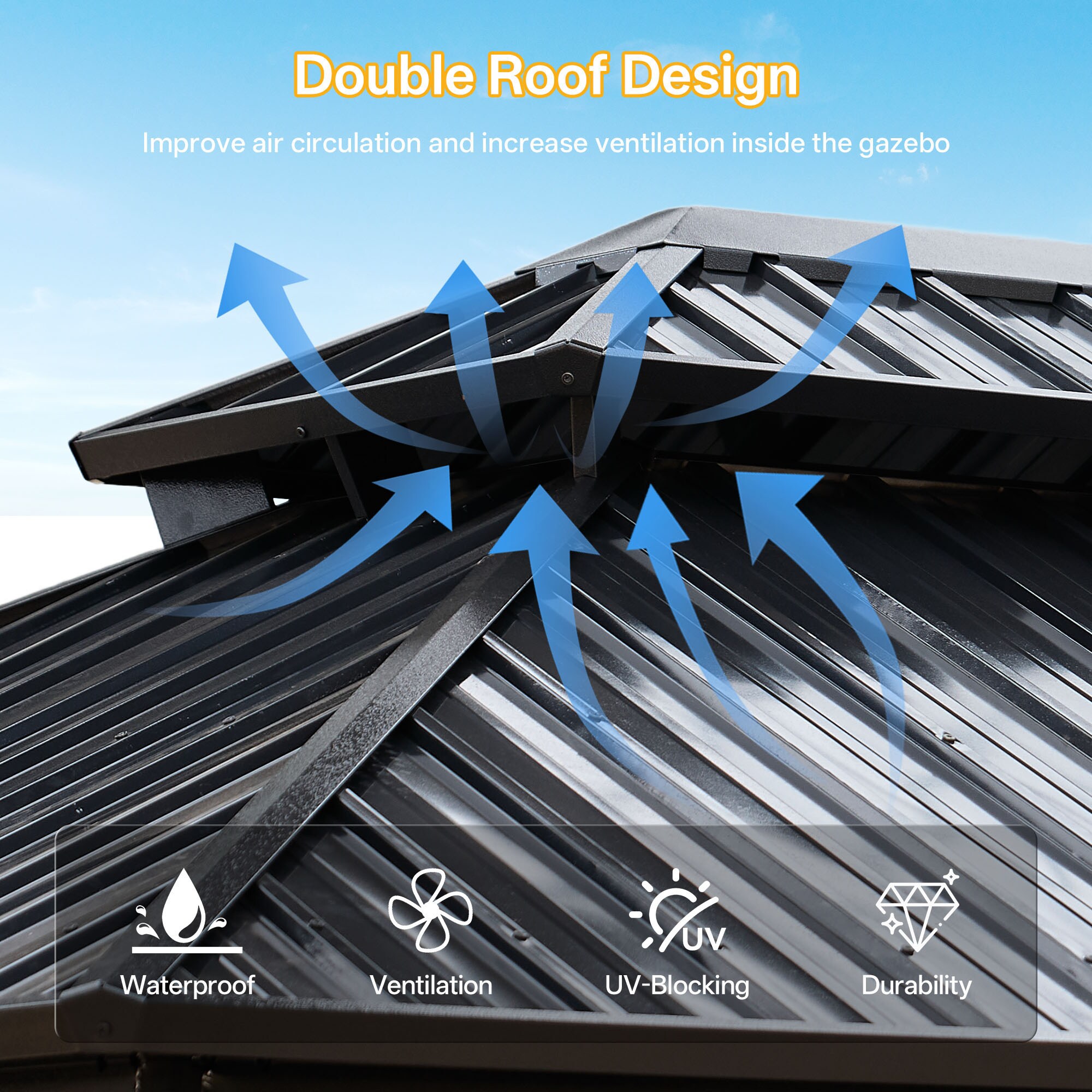Bybafun YE3500003 Wood-Resin-Gazebos - View #9
