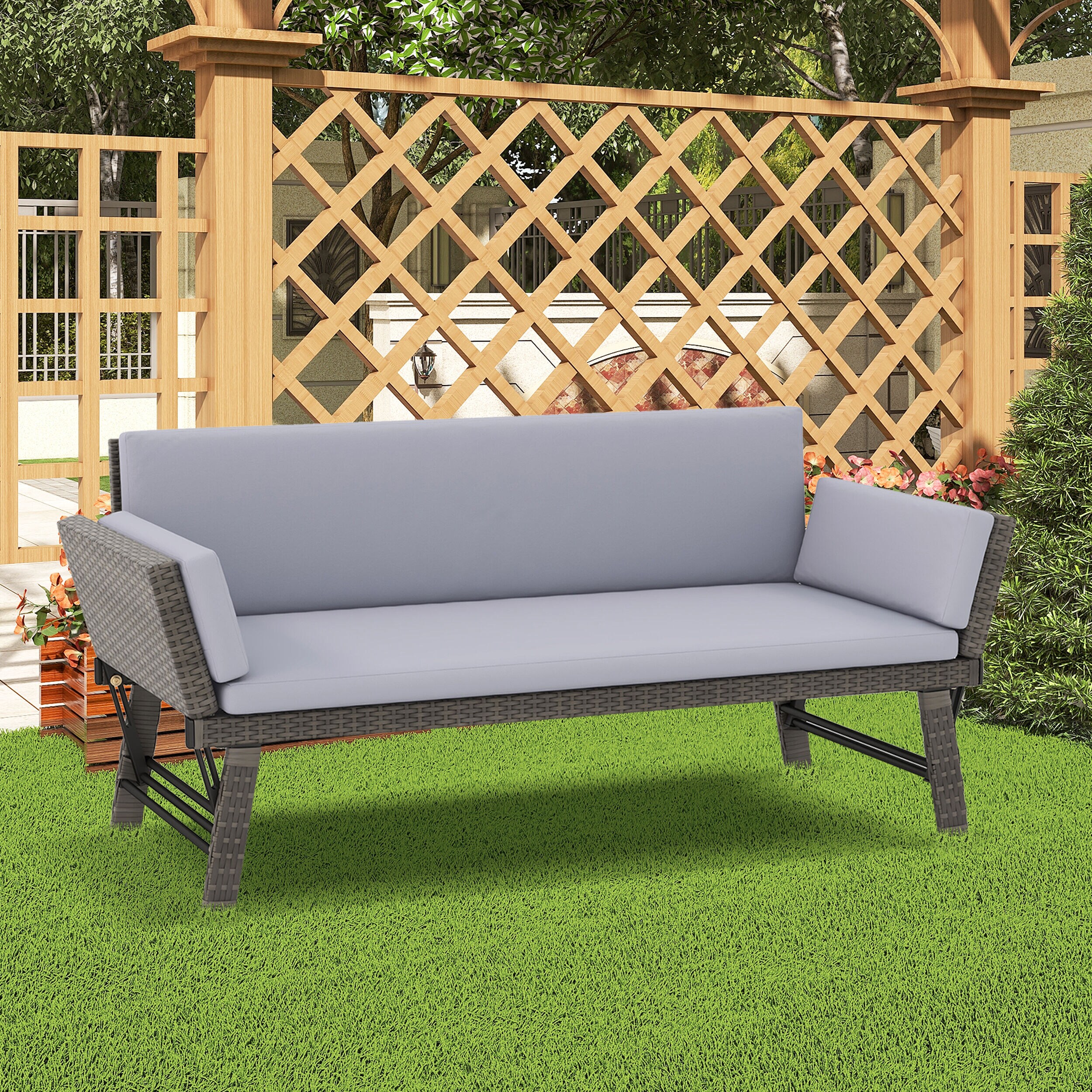 LIVIZA OUS72355GR Patio-Sofas-Daybeds - View #3