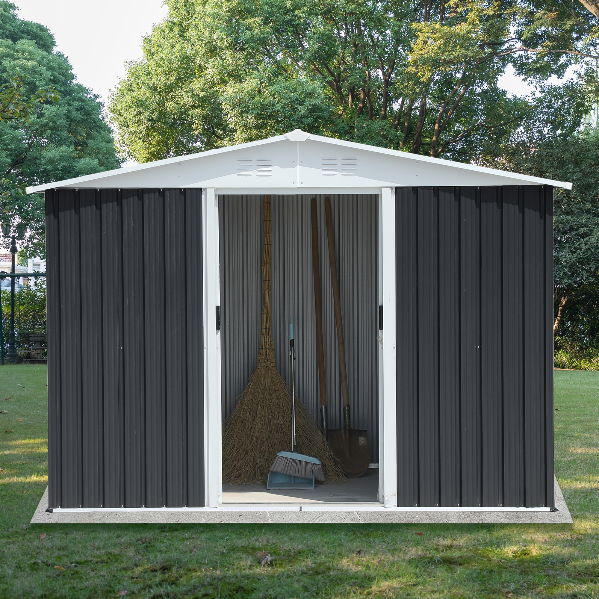 Clihome CL-W2794-00001 Metal-Storage-Buildings-Sheds - View #3