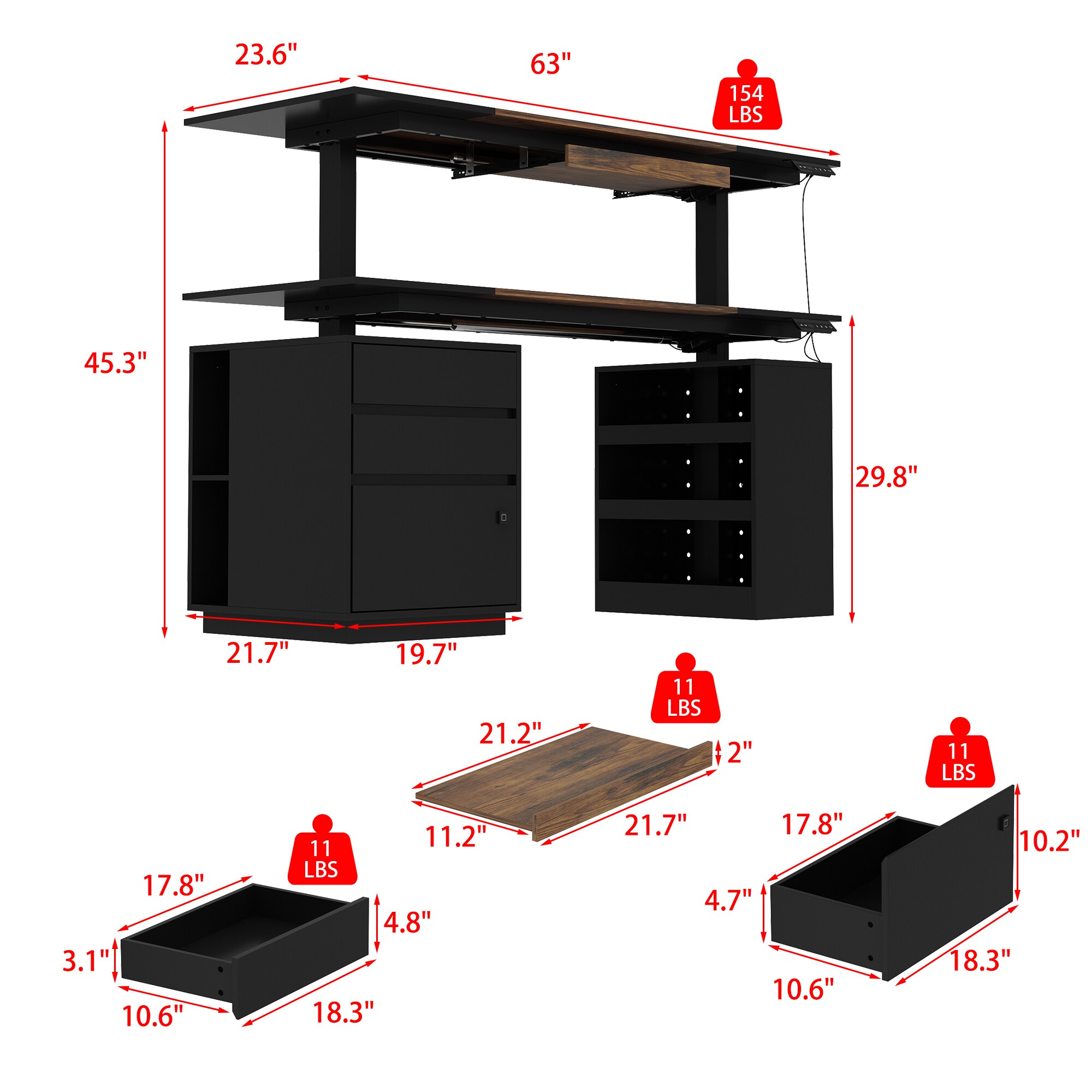 FUFU&GAGA KF150237-01A+B desks - View #17