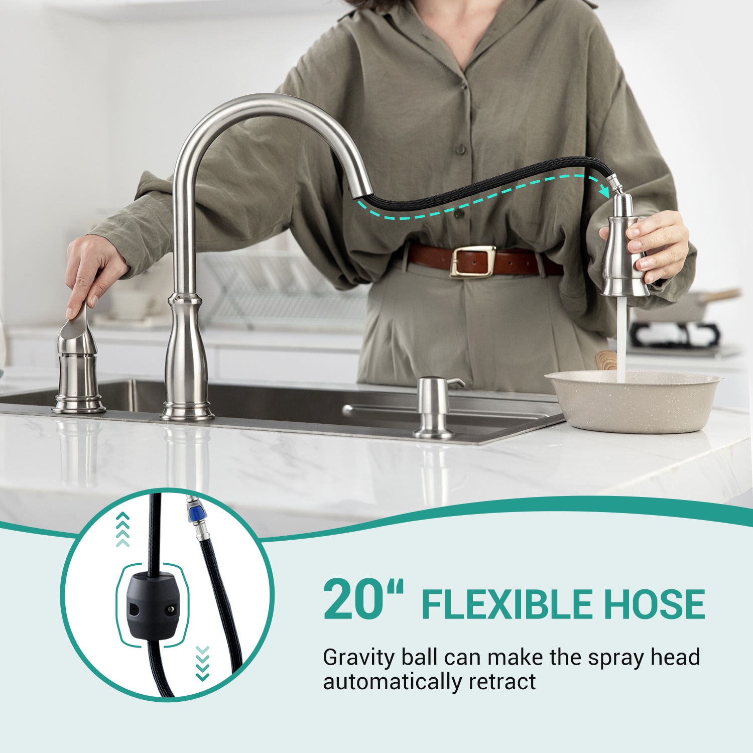 APPASO APS211BN Kitchen-Faucets - View #4