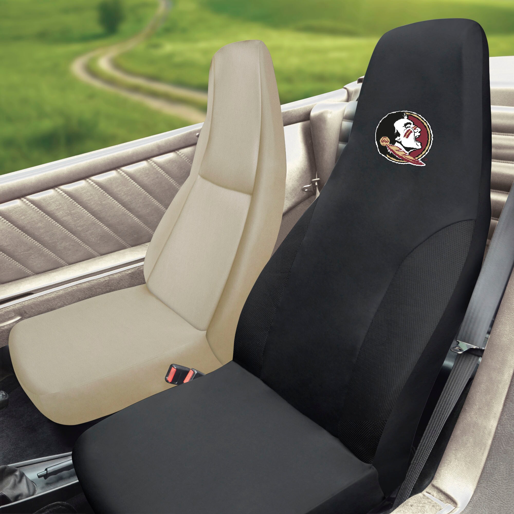 FANMATS 15083 Florida State Seminoles NCAA Seat Cover(s) for Universal