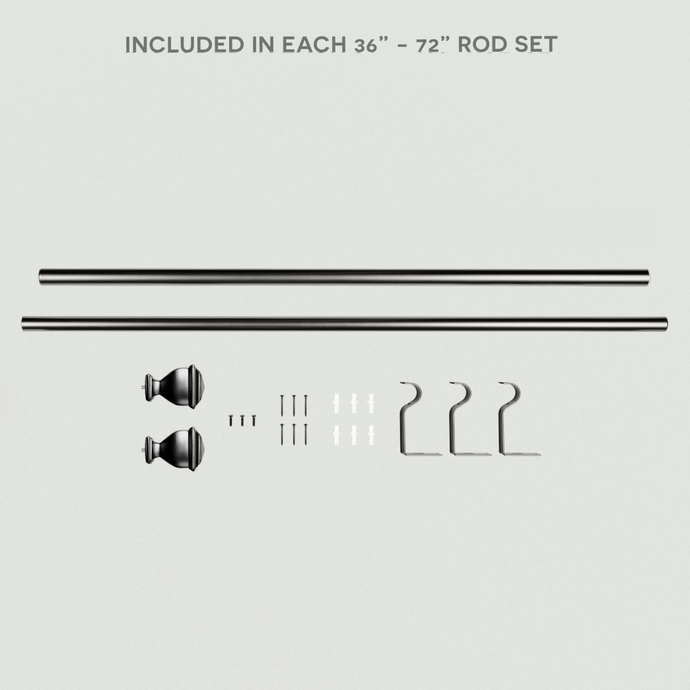 Exclusive Home ER1018-03 3672 Curtain-Rods - View #3