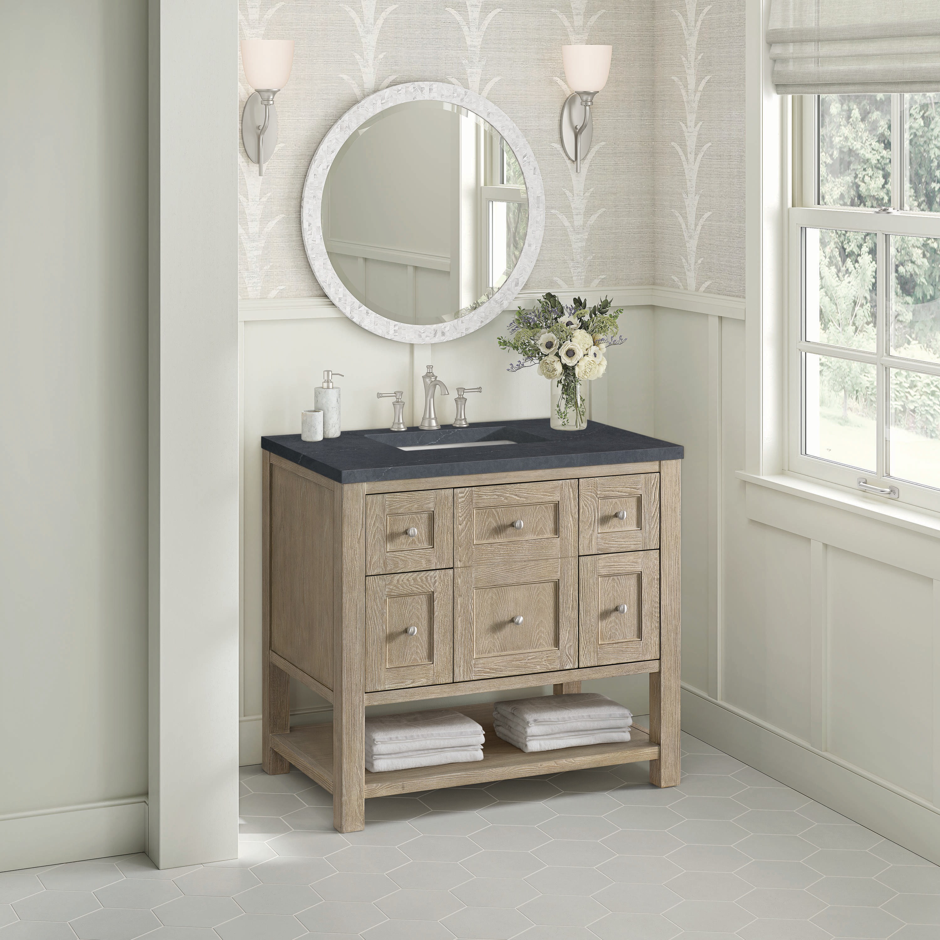 James Martin Vanities 330-V36-WWO-3CSP Bath-Vanity-Combo - View #3