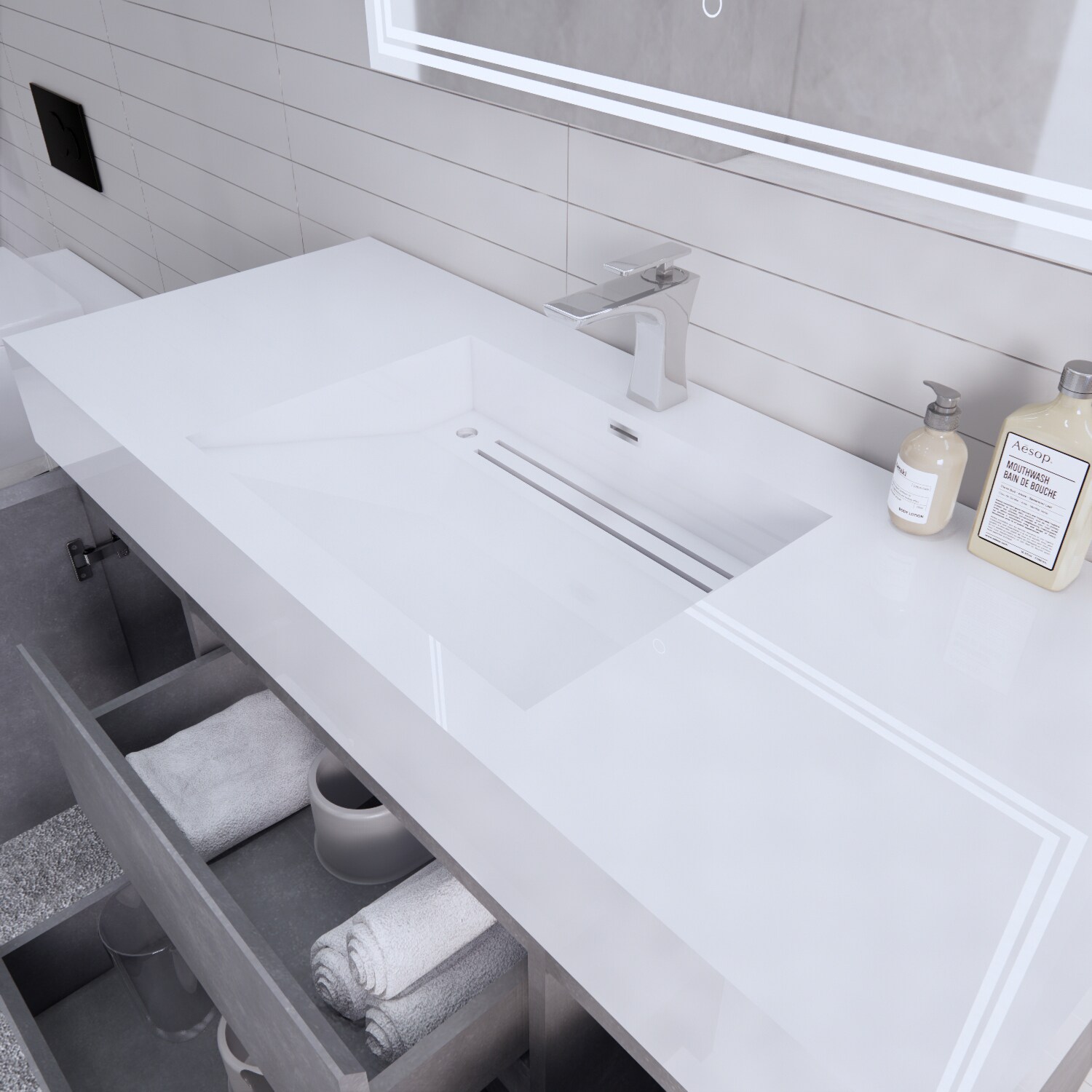 BV Better Vanity BTB-48S-CG Bath-Vanity-Combo - View #7