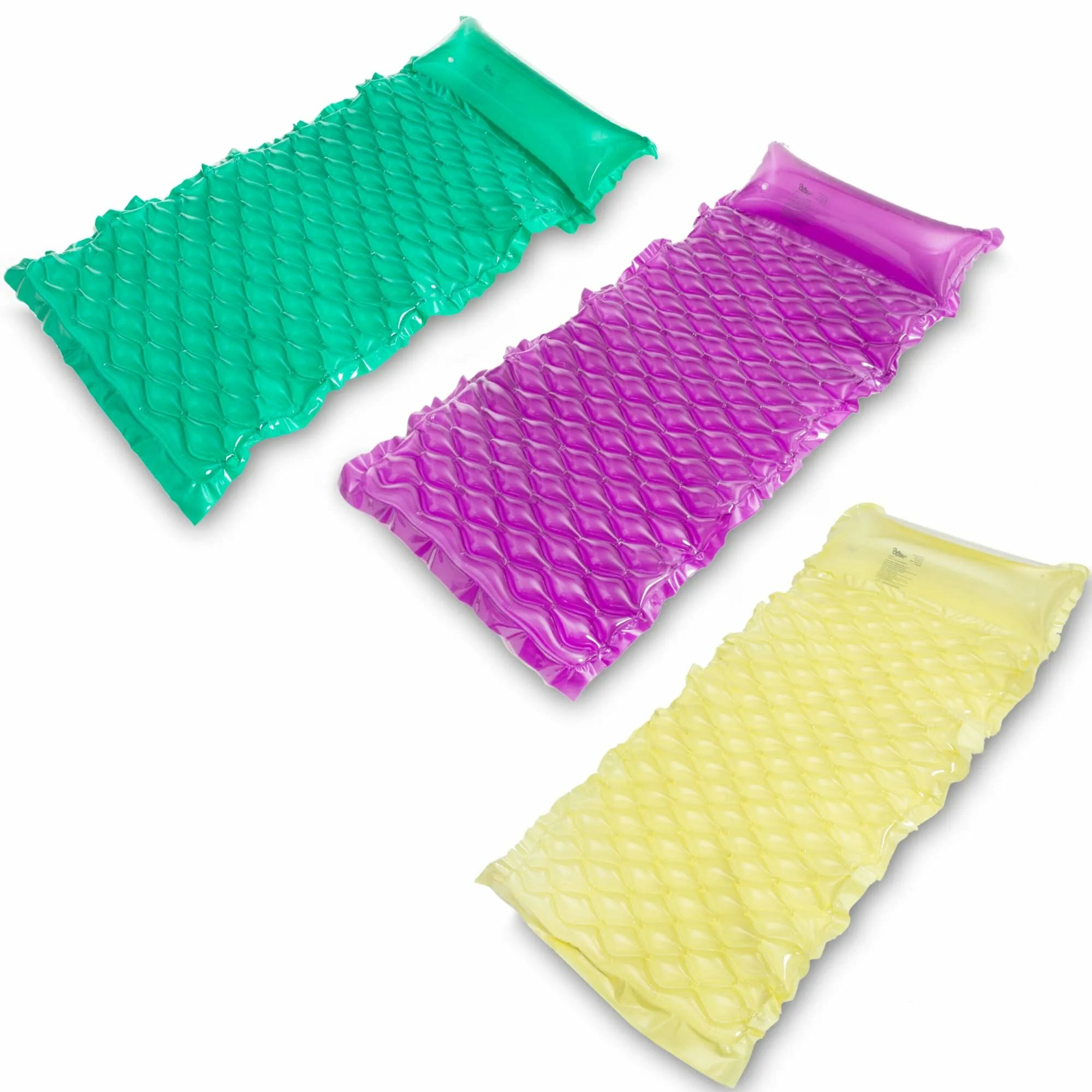 Joyfy 40590 3 Pack Inflatable Pool M0at Swimming Pool Mattress Riding toys