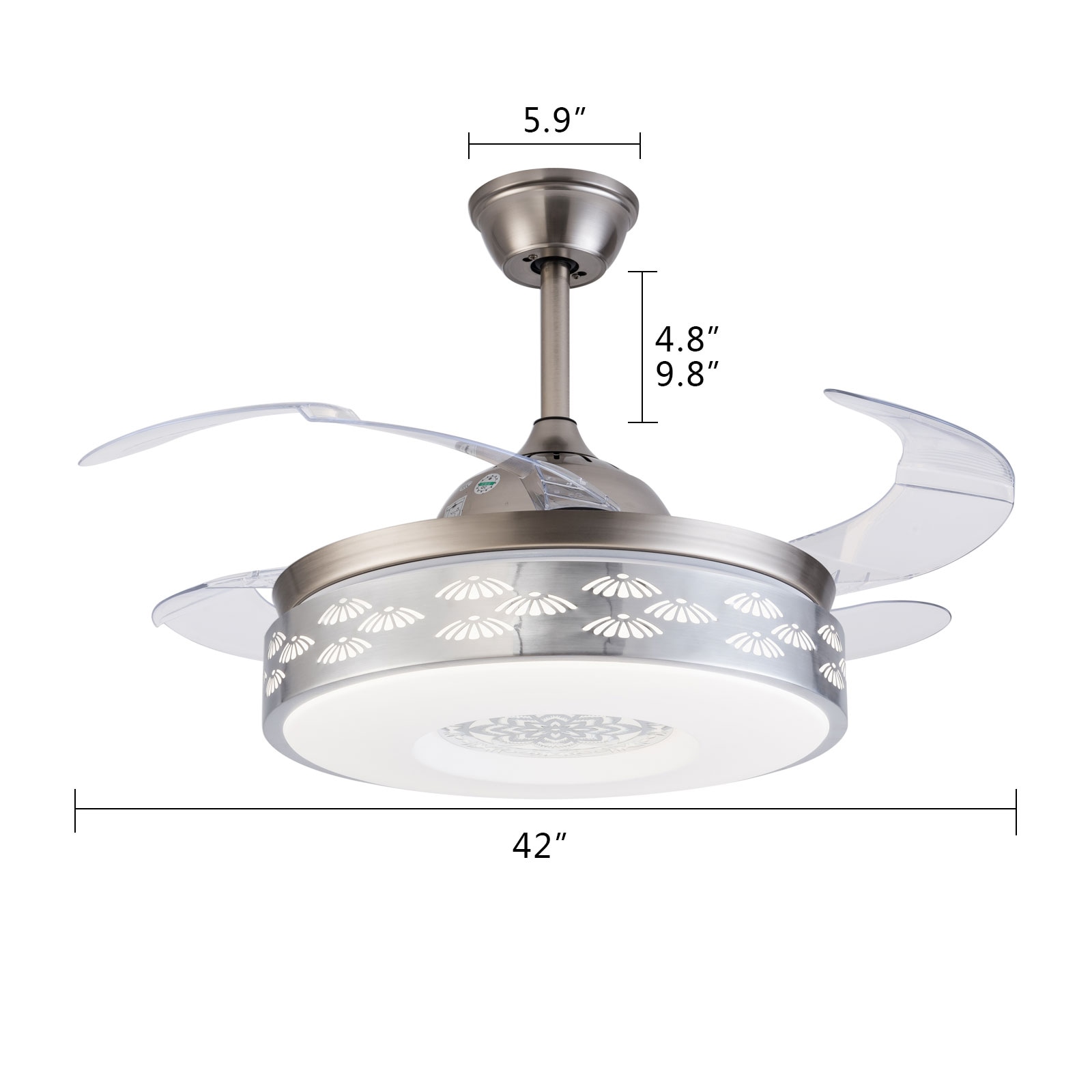Oukaning HG-HCXLST-5074-US Ceiling-Fans - View #4
