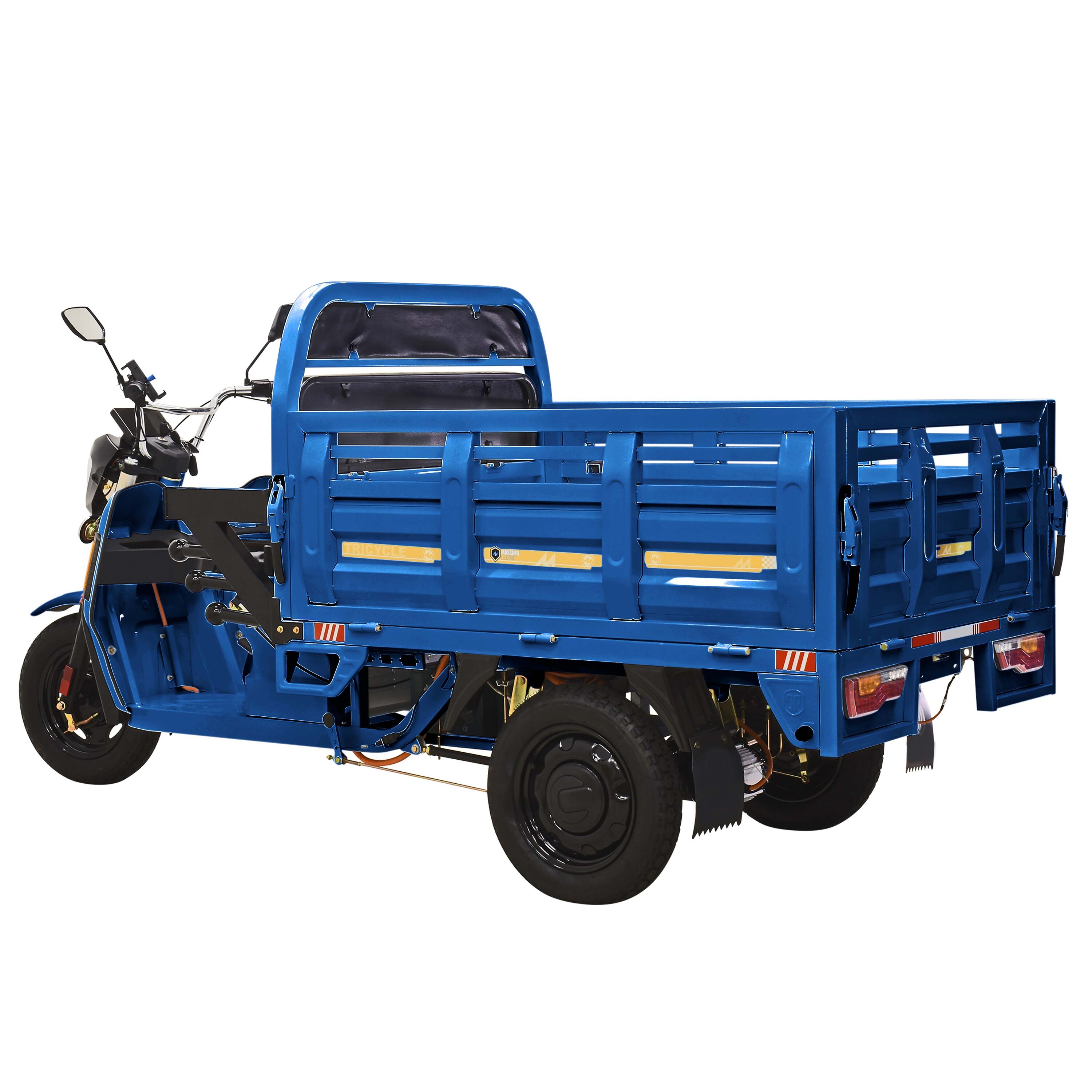 Massimo Massimo 1000w Cargo Max E-trike Blue In The UTVs & Golf Carts ...