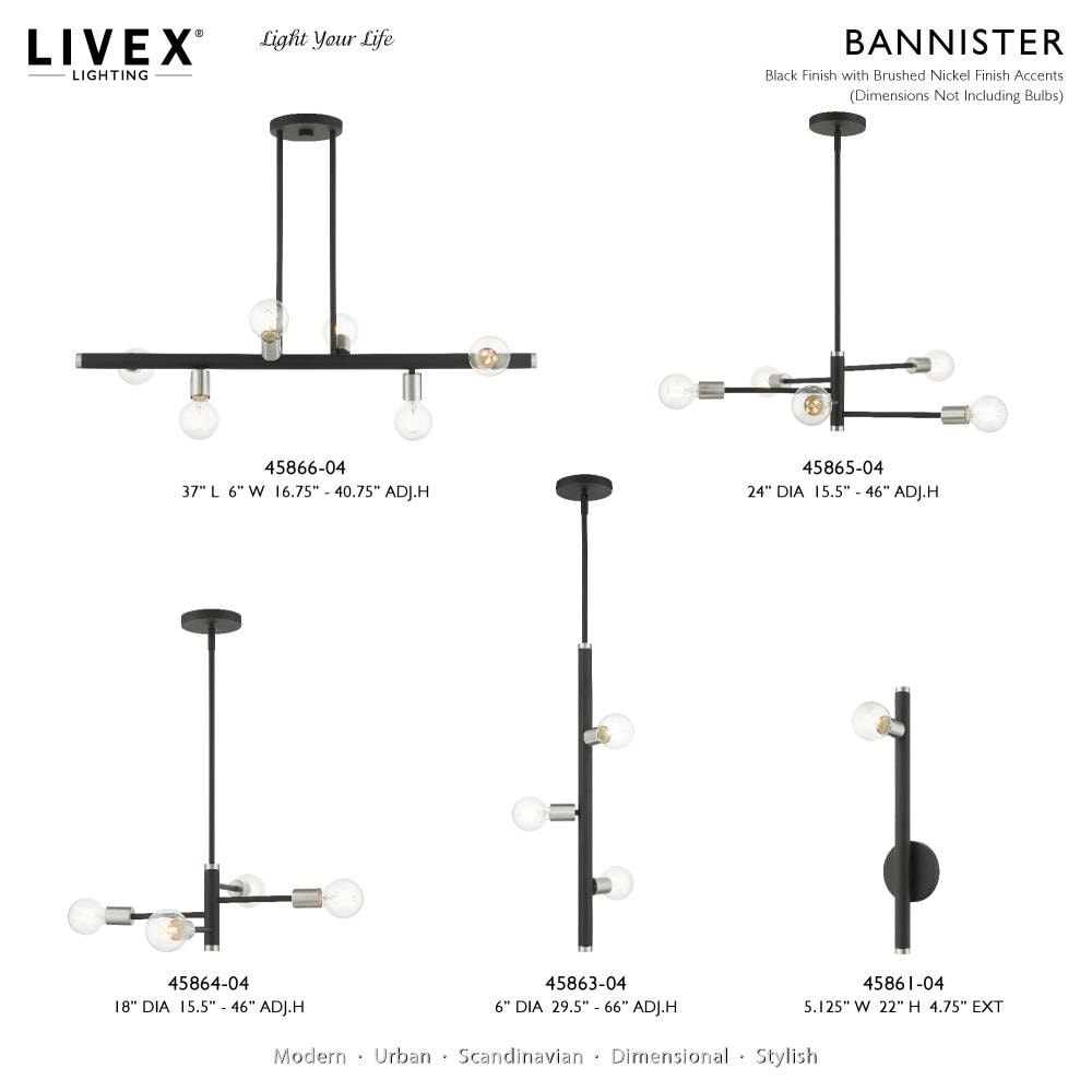 Livex Lighting 45865-04 b090015 - View #7