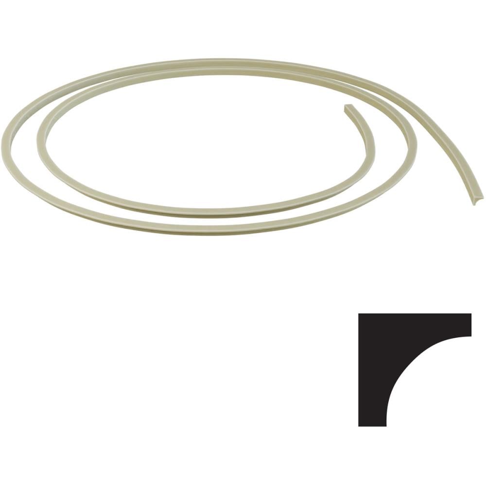 Ekena Millwork MLDFWM100X144 Flexible Moulding 11/16-in x 12-ft Unfinished WM100 Resin