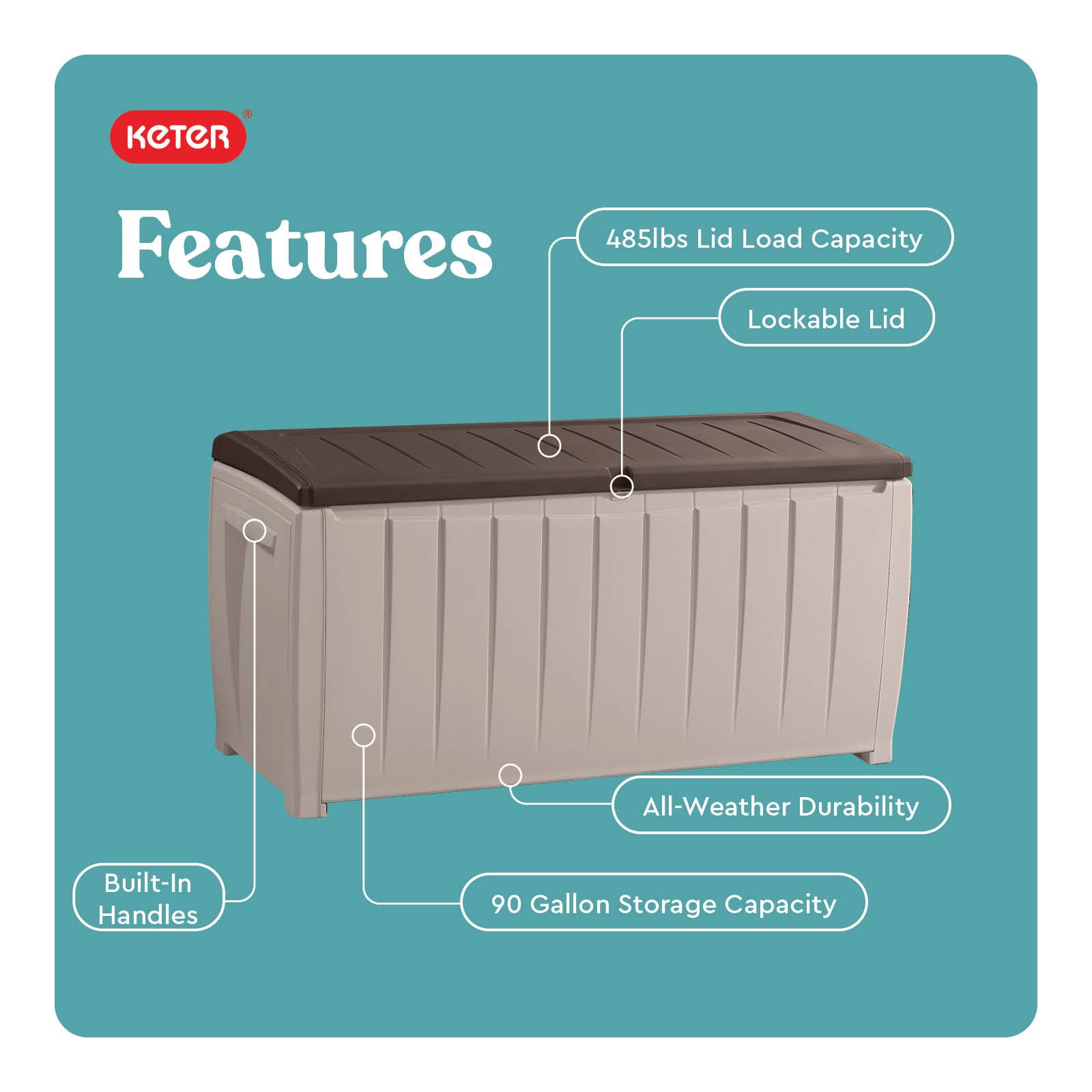 Keter 212835 Deck-Boxes - View #5