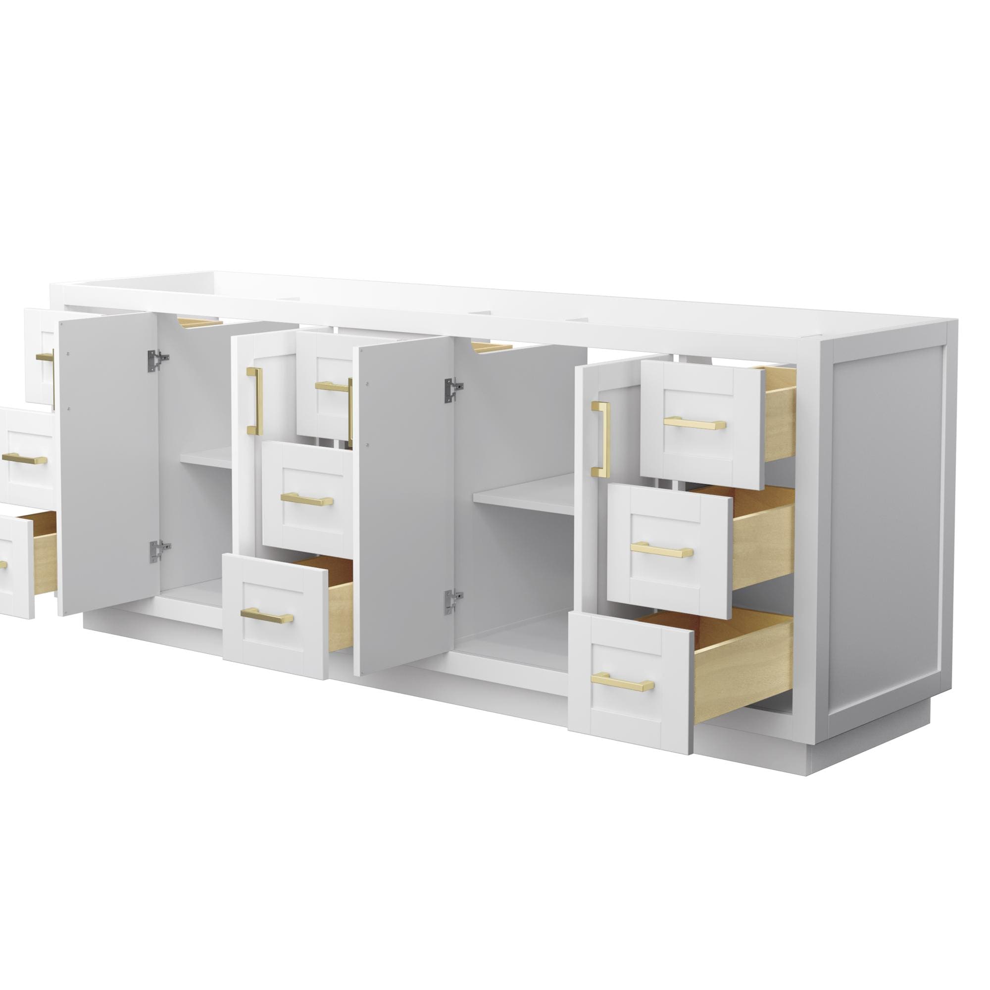 Wyndham Collection WCF292984DWGCXSXXMXX vanities - View #2