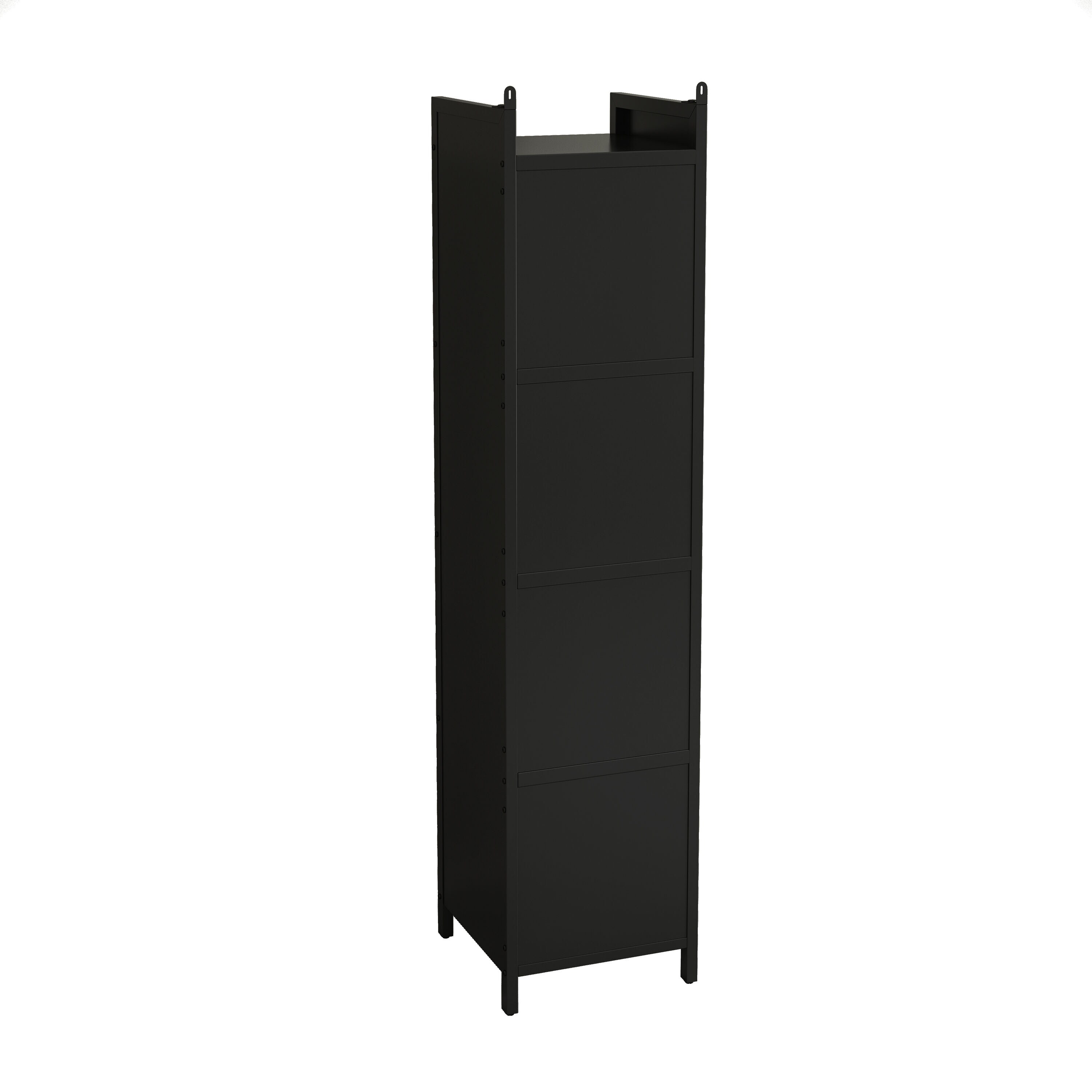 Hrinhom BA03-BLACK Linen-Cabinets - View #6