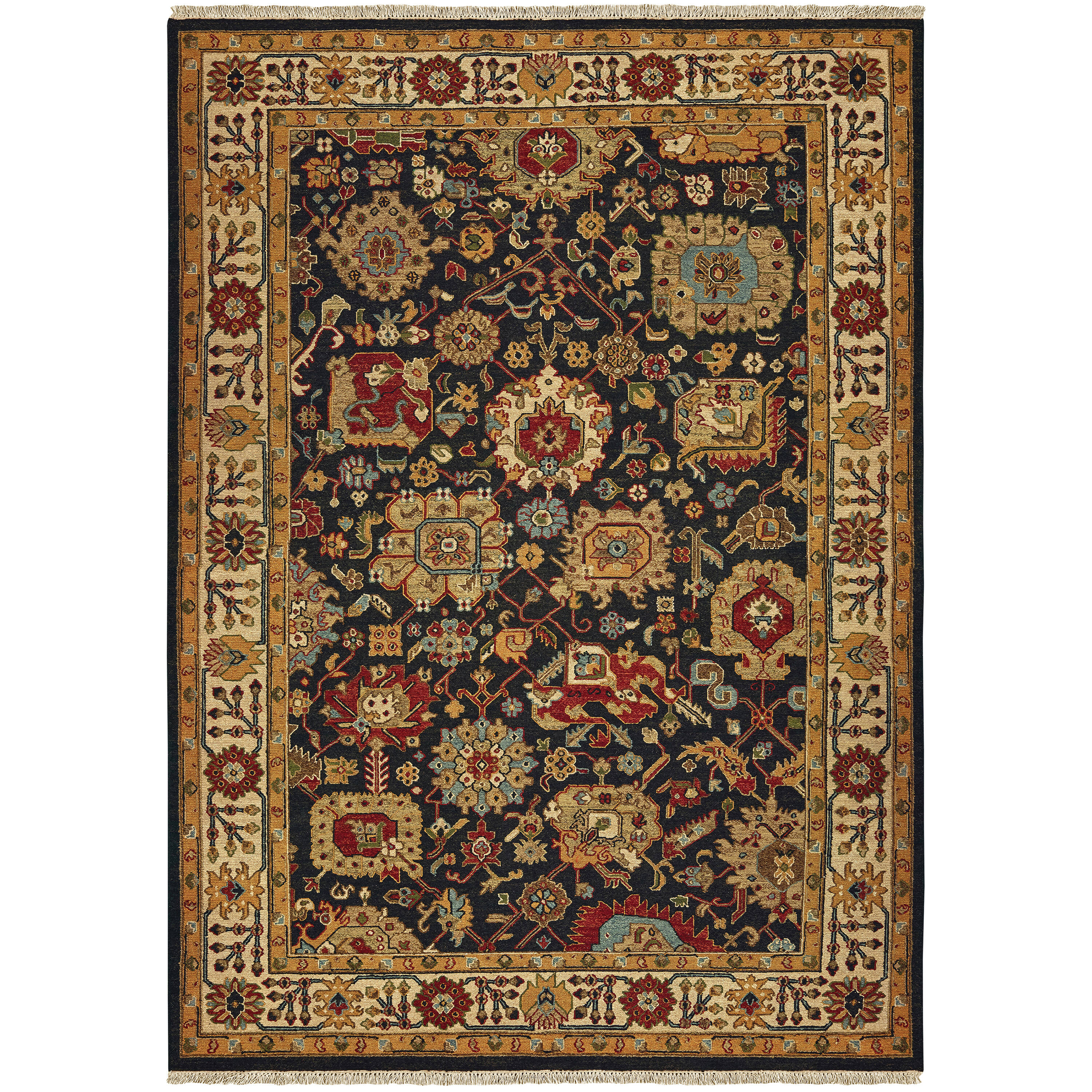 Safavieh Hand-knotted Tabriz Herati Isabell Traditional Oriental